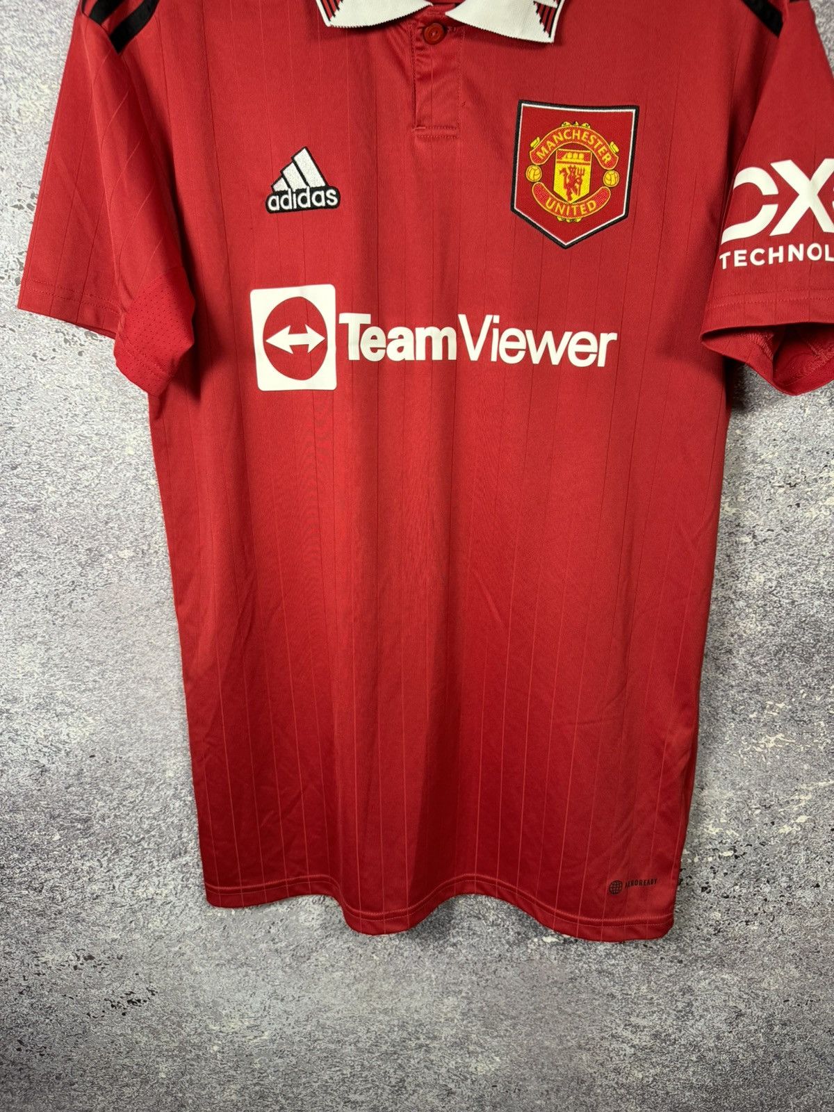 Adidas SANCHO Manchester United 2022/23 Adidas Soccer Jersey Size US M / EU 48-50 / 2 - 4 Thumbnail
