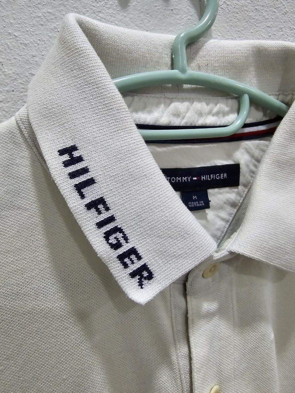 Tommy Hilfiger Block Colour Big Flag Logo POLO Shirt M Size US M / EU 48-50 / 2 - 4 Thumbnail