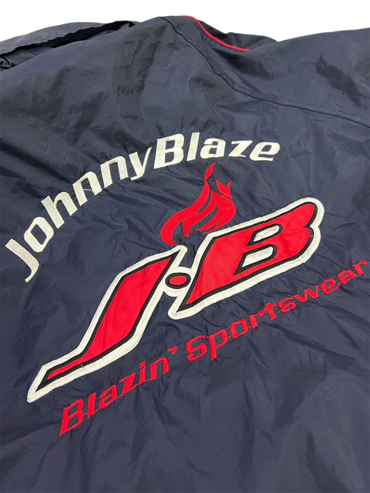 Other Vintage johnny blaze windbreaker Size US XXL / EU 58 / 5 - 1 Thumbnail