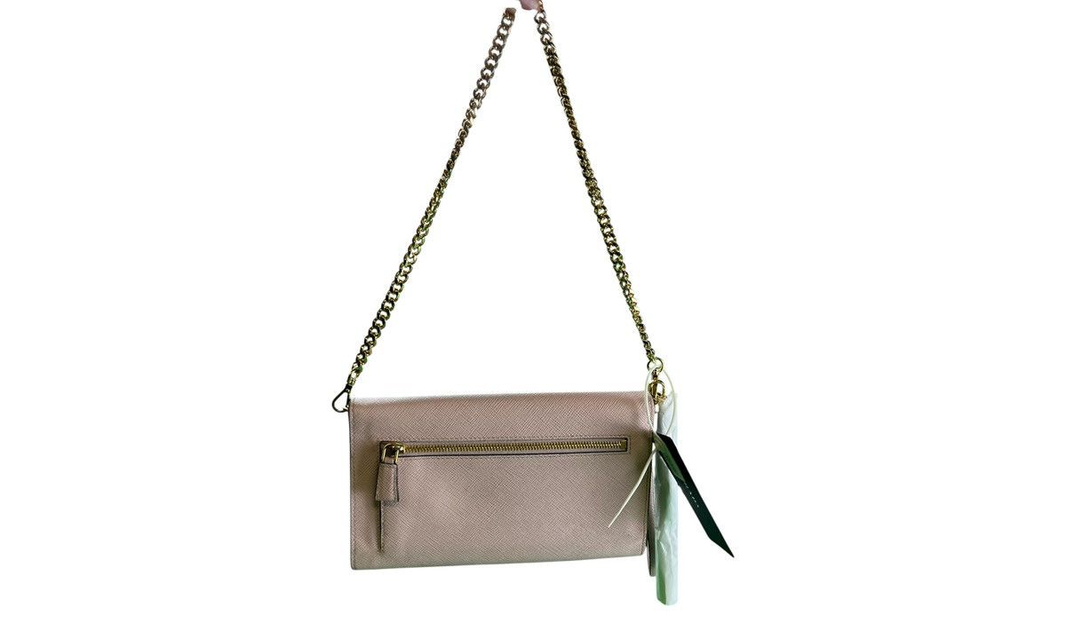 Prada Prada Mini Saffiano Pink Leather Bag (PreOwned) Size ONE SIZE - 9 Thumbnail