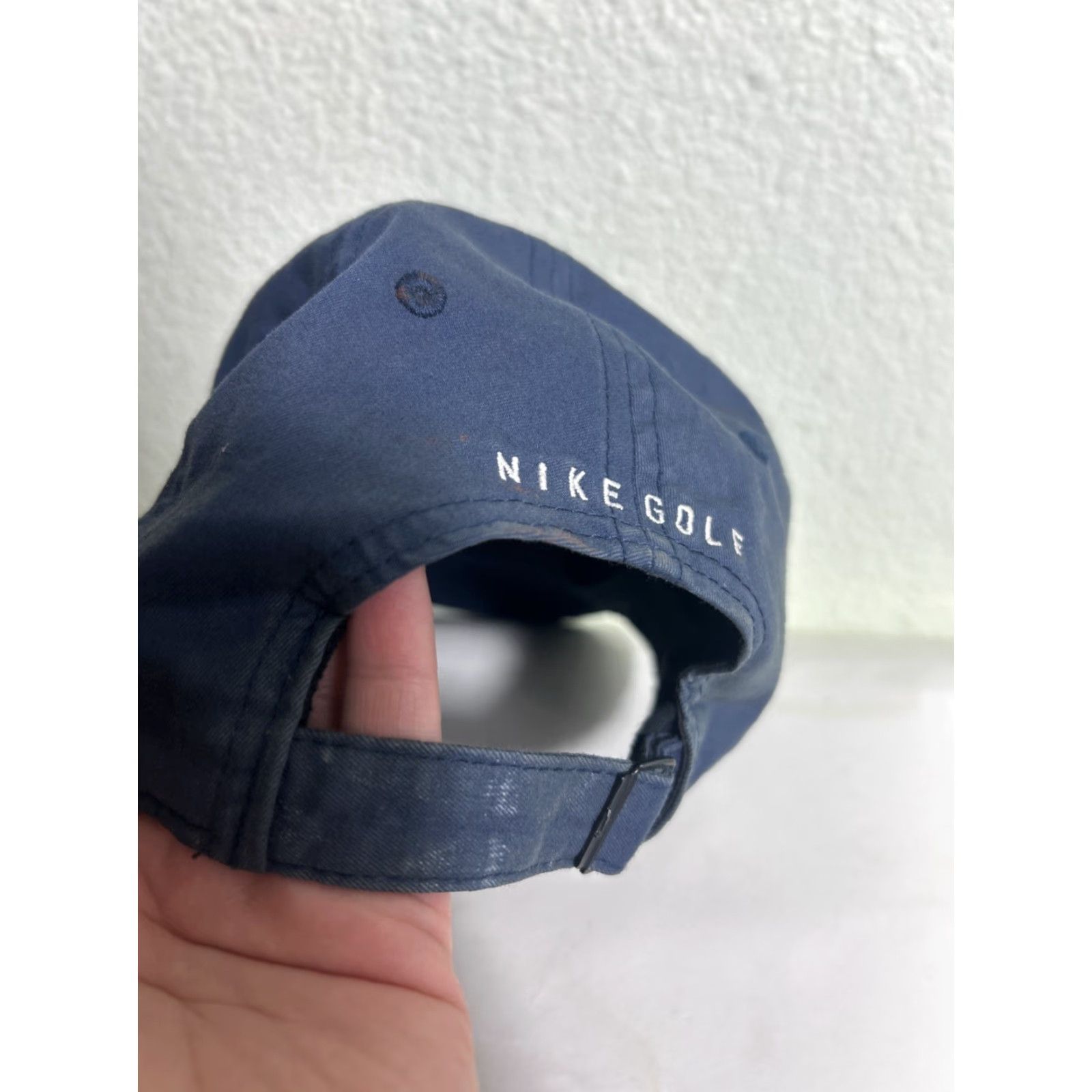 Nike Nike Baseball Hat Nike Golf Heritage86 Dri-Fit Adult Navy AA2259-010 Adjustable OSFM Cap Men Baseball Cap Navy Classic Outdoor Sports Size ONE SIZE - 7 Thumbnail