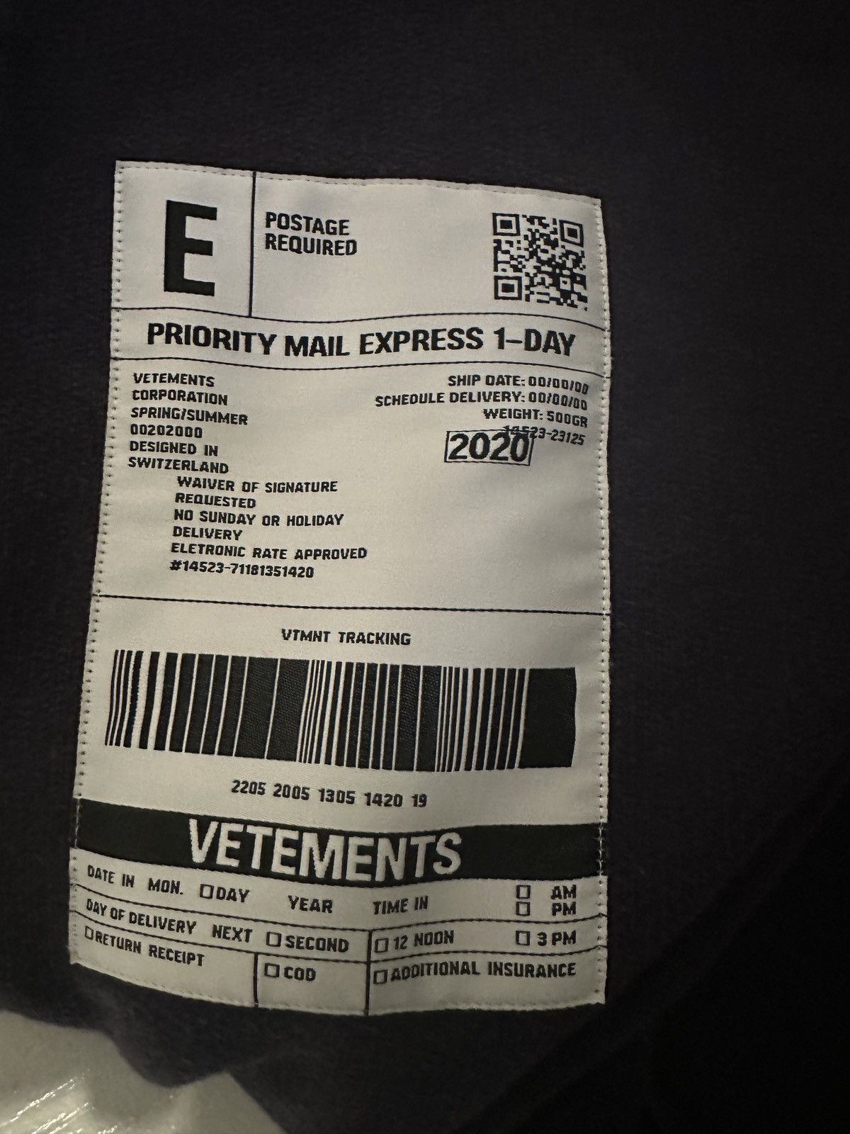 Vetements Vetements Anarchy Gothic Logo Hoodie Size US M / EU 48-50 / 2 - 8 Thumbnail