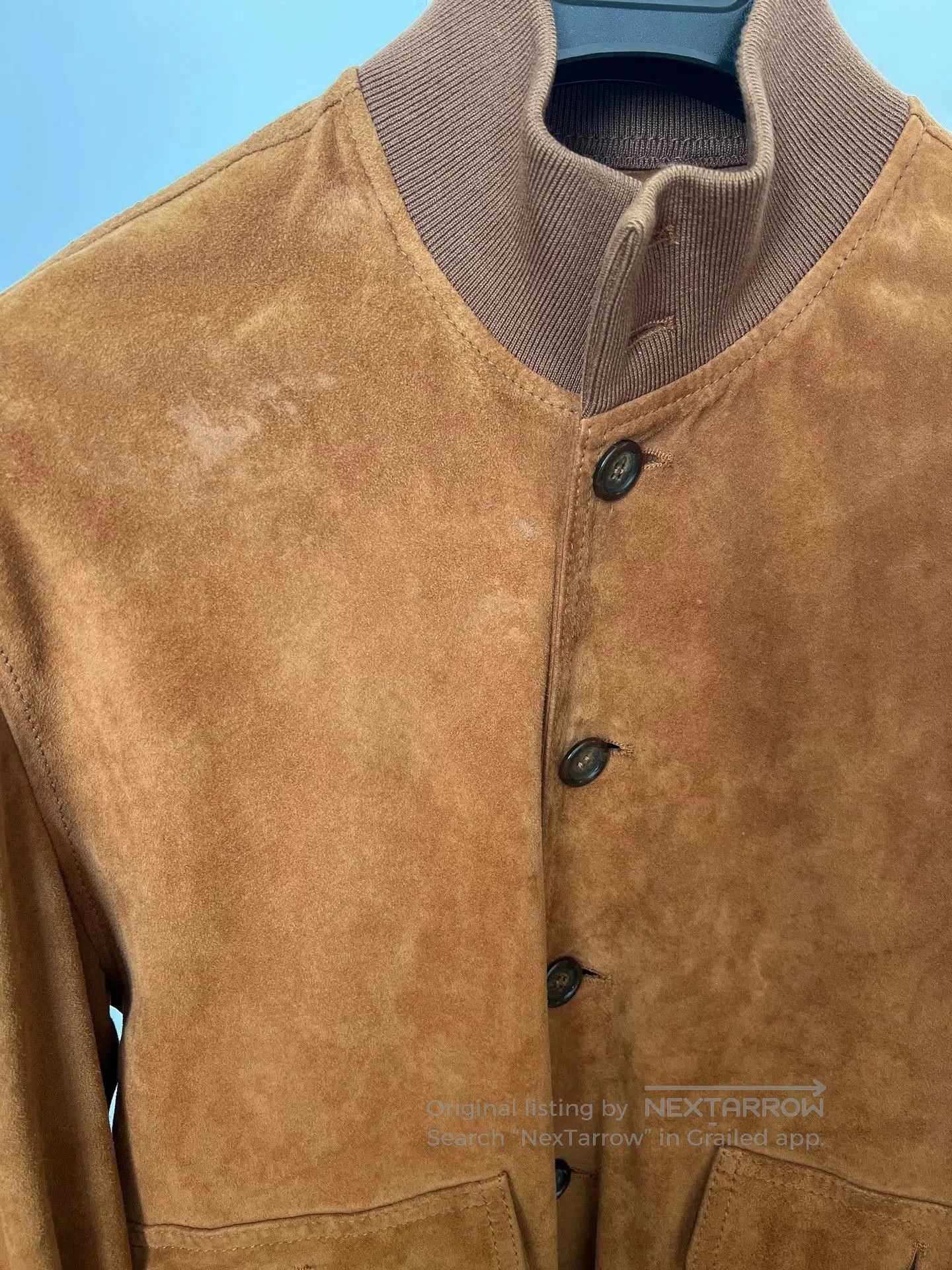 Valstar Valstar Suede Pilot Jacket. Size US M / EU 48-50 / 2 - 4 Thumbnail