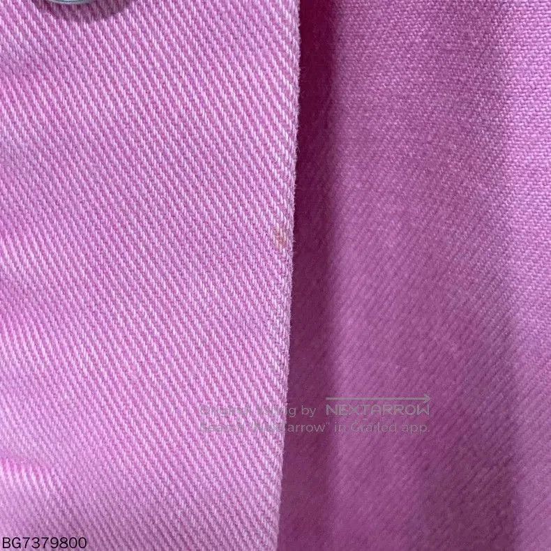 Balenciaga Balenciaga Pink Washed Denim Jacket. Size US M / EU 48-50 / 2 - 4 Thumbnail