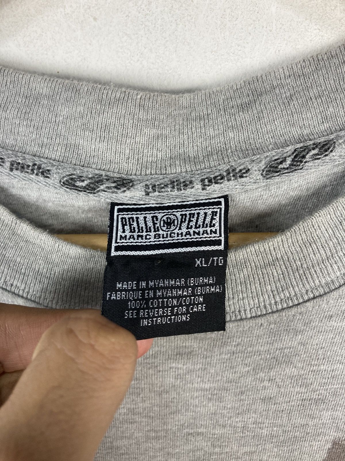 Pelle Pelle Vintage Pelle Pelle Marc Buchanan Rapper Rap Tee T-Shirt Size US XL / EU 56 / 4 - 5 Thumbnail