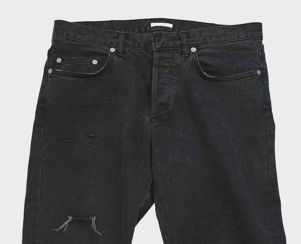 Dior DIOR Homme Japan Distressed 'Authentic 16.5' Denim Jeans 30 Size US 30 / EU 46 - 3 Thumbnail