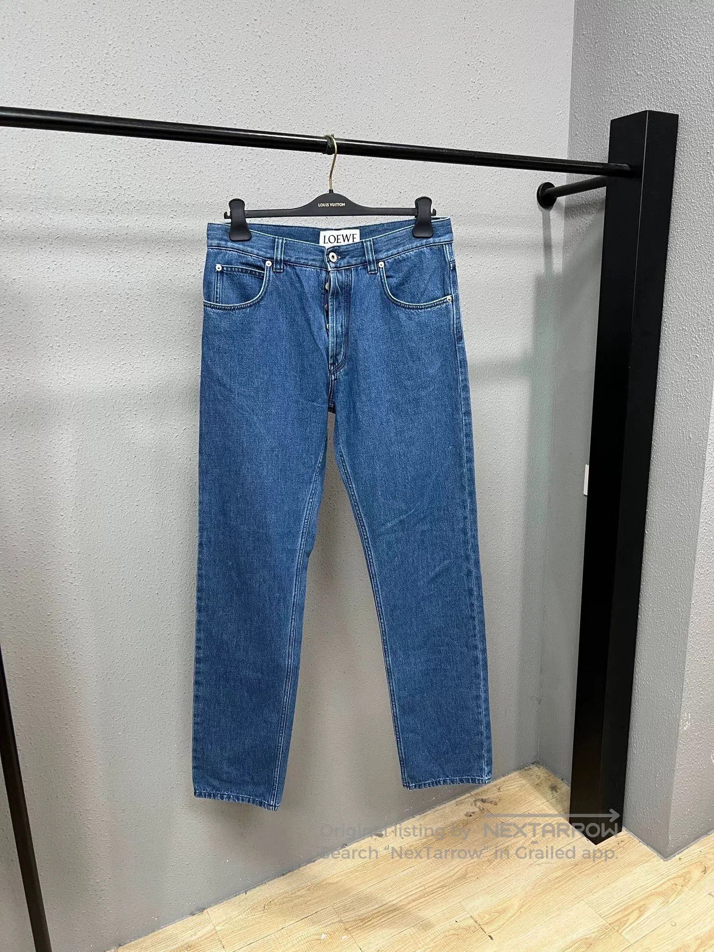 Loewe Loewe Embossed Logo Denim Pants Size 50. Size US 40 / EU 56 - 2 Thumbnail