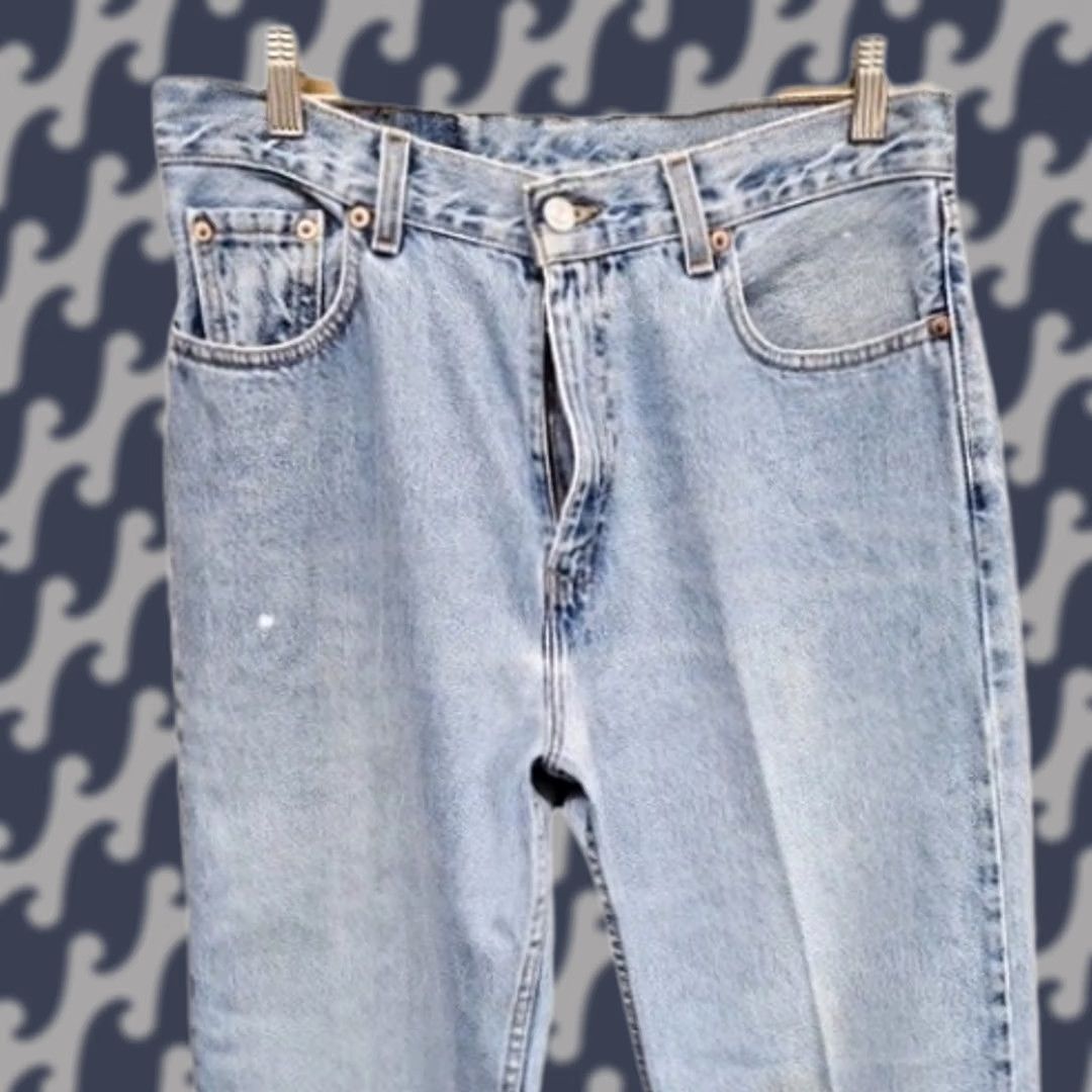 Levi's Levi’s 560 Jeans Light Blue 31 in Inseam Women 12 High Rise Mom Straight Denim USA Button Zip Regular Loose Size 12 Size 24" / US 00 / IT 34 - 1 Thumbnail