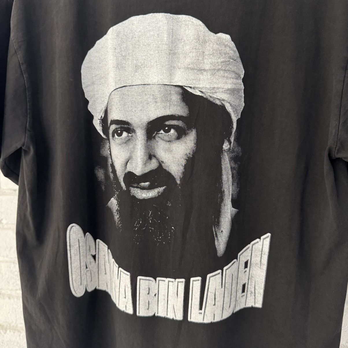 Vintage Osama Bin Laden Tee Size US L / EU 52-54 / 3 - 4 Thumbnail