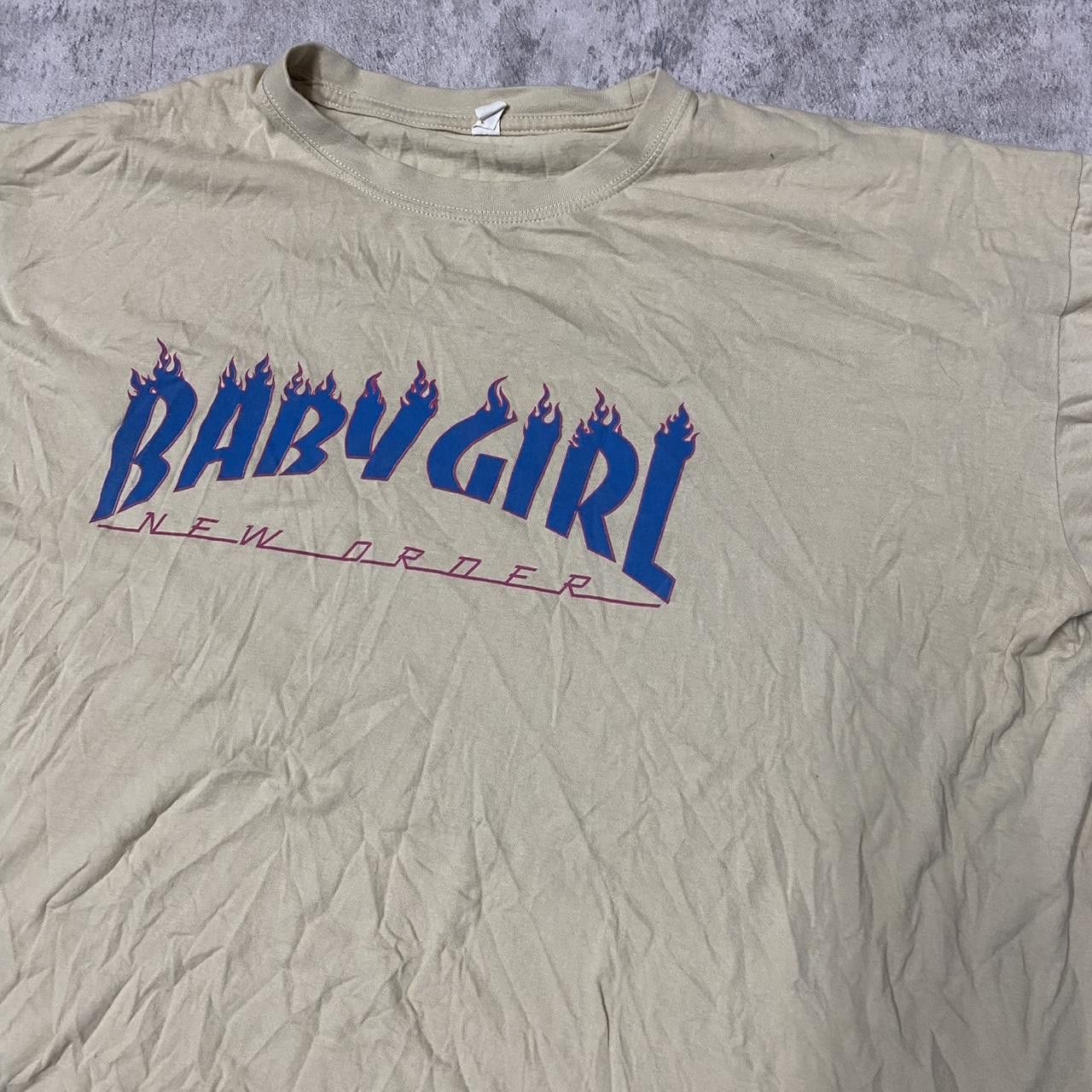 Thrasher Cream Thrasher baby girl New Order tee Size US XXL / EU 58 / 5 - 2 Thumbnail