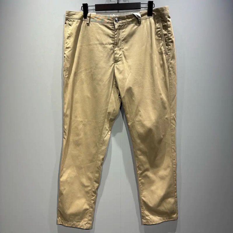 Burberry Burberry Casual Brown Cotton Pants for Men Size US 34 / EU 50 - 1 Thumbnail