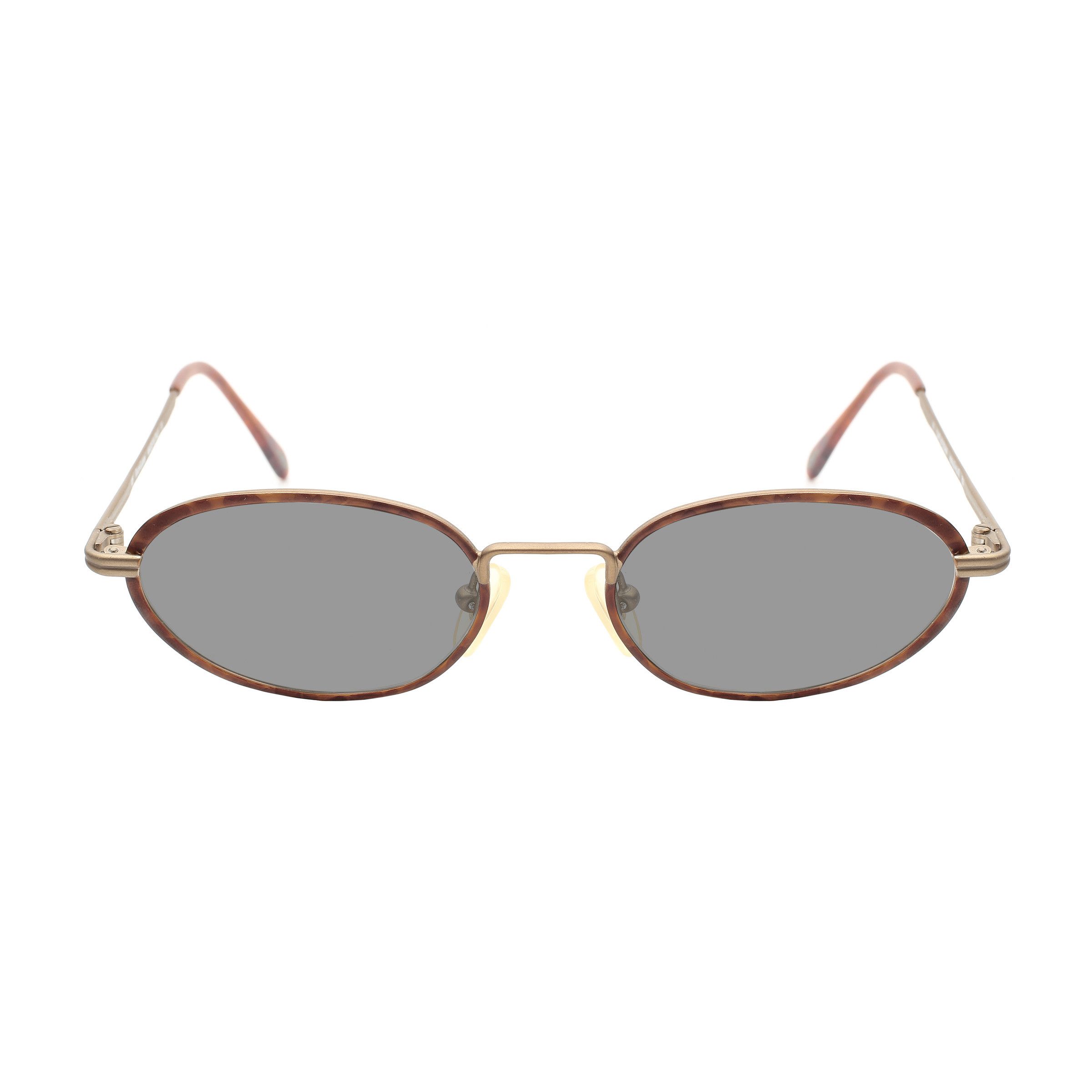 Polo Ralph Lauren Ralph Lauren '90s Gold Dark Havana Oval Sunglasses Size ONE SIZE - 1 Thumbnail