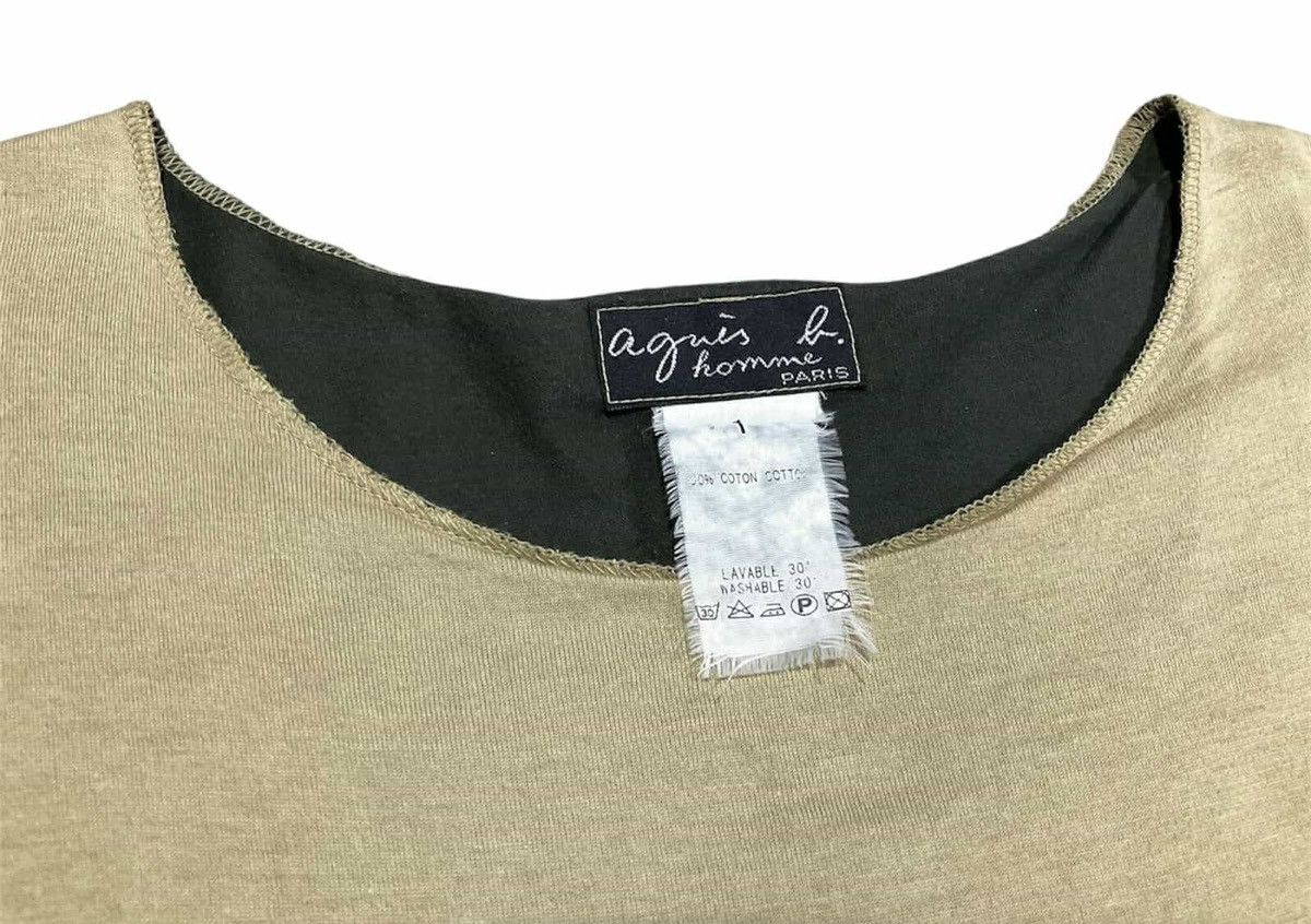 Designer × Japanese Brand × agnes b. 🔥Y2K Vintage Agnes B Double Layer Shirt Size US M / EU 48-50 / 2 - 8 Thumbnail
