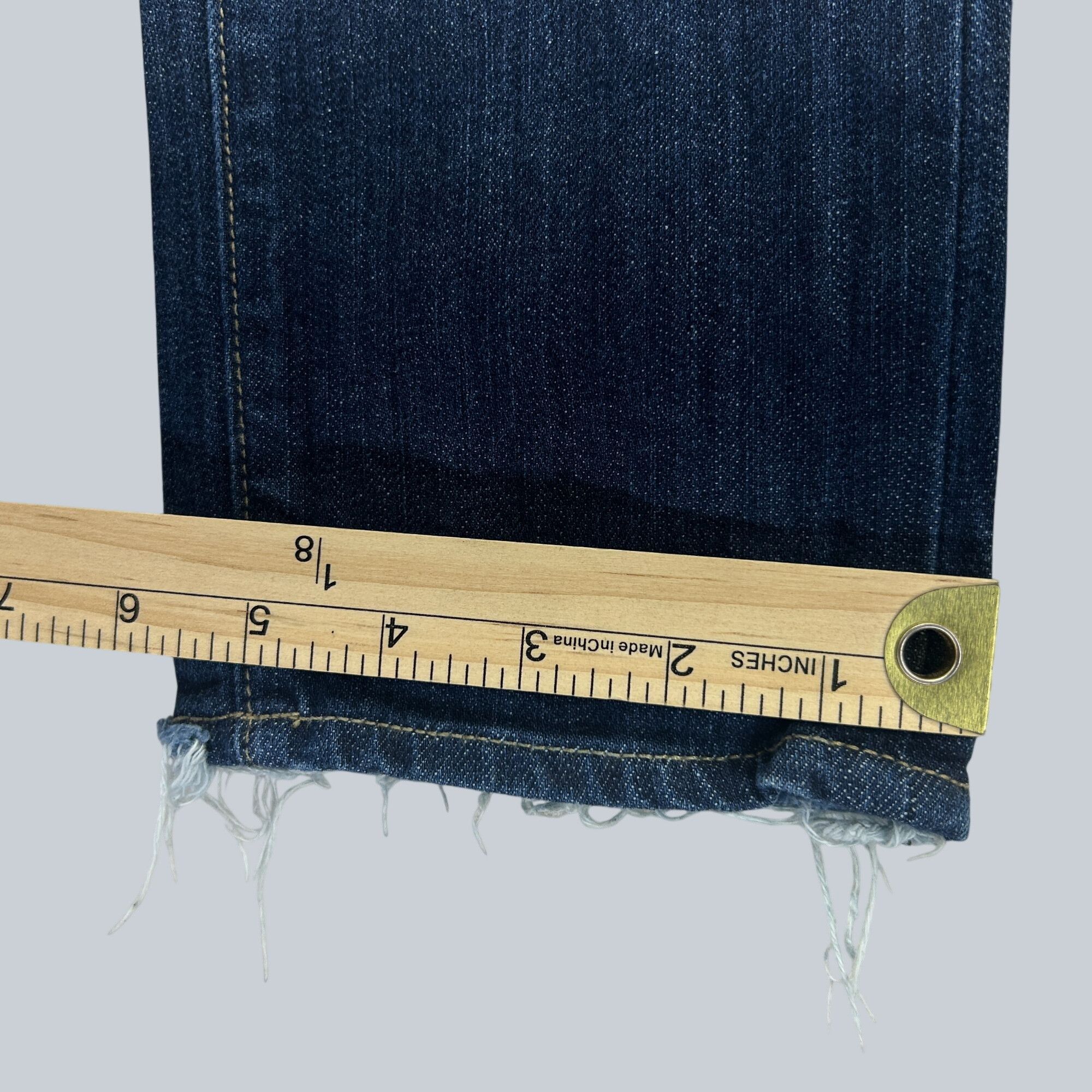 Paige Paige Skyline Ankle Peg Distressed Premium Denim Jeans Size Size 27" / US 4 / IT 40 - 10 Thumbnail