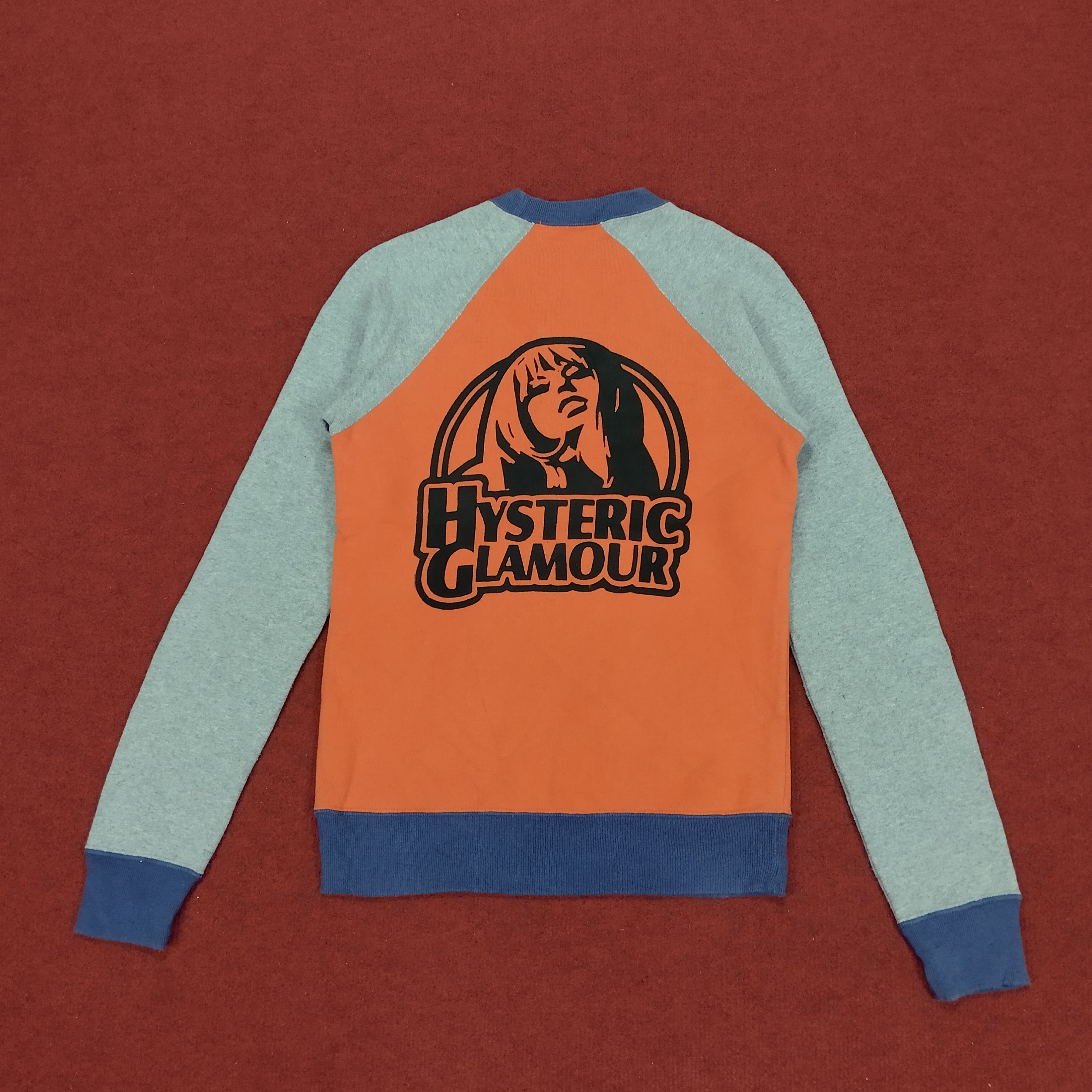 Hysteric Glamour × Japanese Brand × Vintage Hysteric Glamour Streetwear Style Custom Art Sweatshirt Size US XS / EU 42 / 0 - 1 Thumbnail