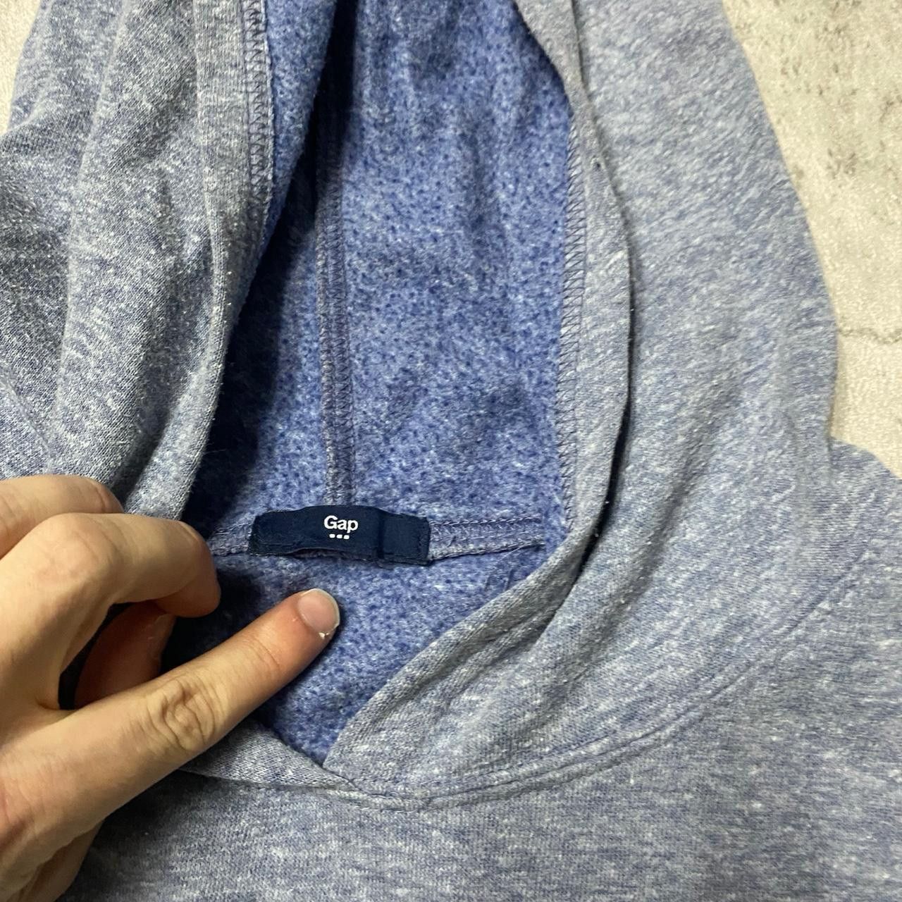 Gap Grey Gap hoodie with blue lining Size US M / EU 48-50 / 2 - 3 Thumbnail