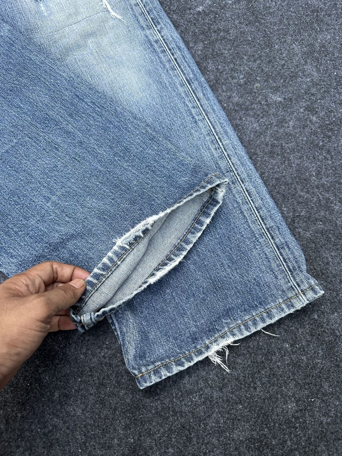 Levi's Vintage Levi’s 503 Japan Distressed Denim 30x30 D14 Size US 30 / EU 46 - 5 Thumbnail