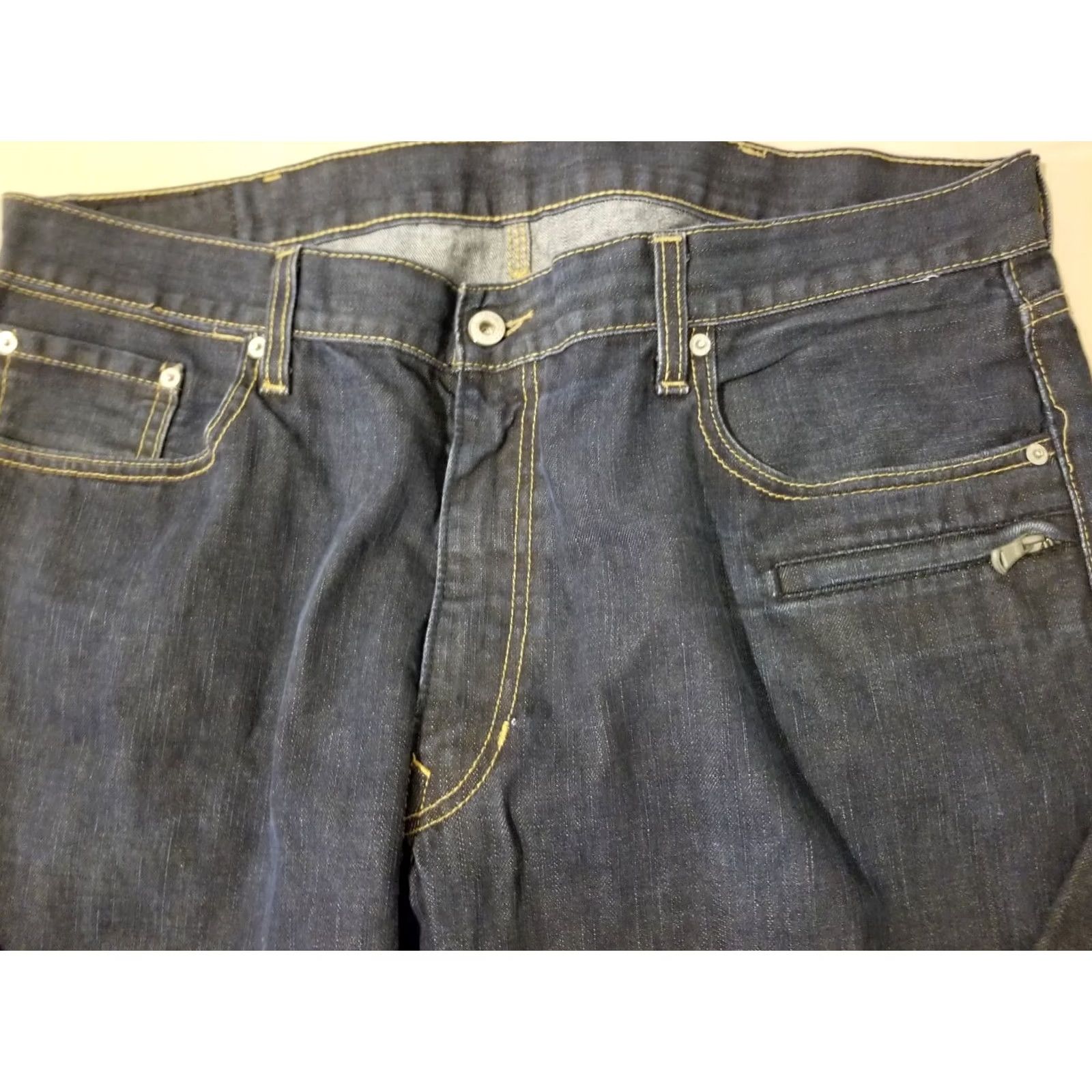 Levi's Mens Levis Jeans 40x32 Slim Straight Blue Denim Pants Size US 40 / EU 56 - 5 Thumbnail