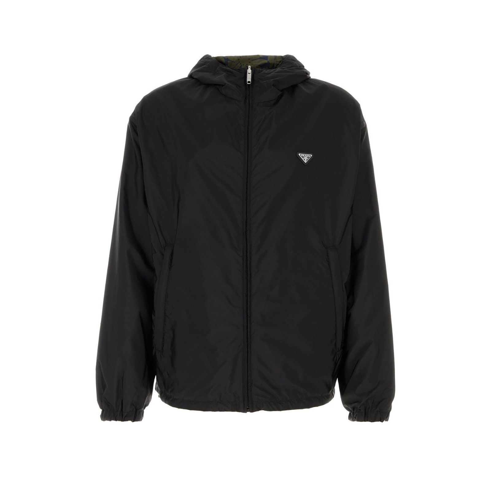 PRADA Black Re-Nylon Reversible Jacket New & Authentic (Men'