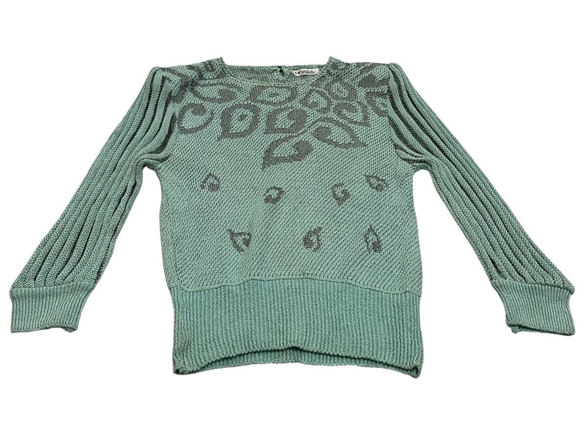 Japanese Brand Japanese Brand Miyata Wrap top Knitwear Size S / US 4 / IT 40 - 3 Thumbnail
