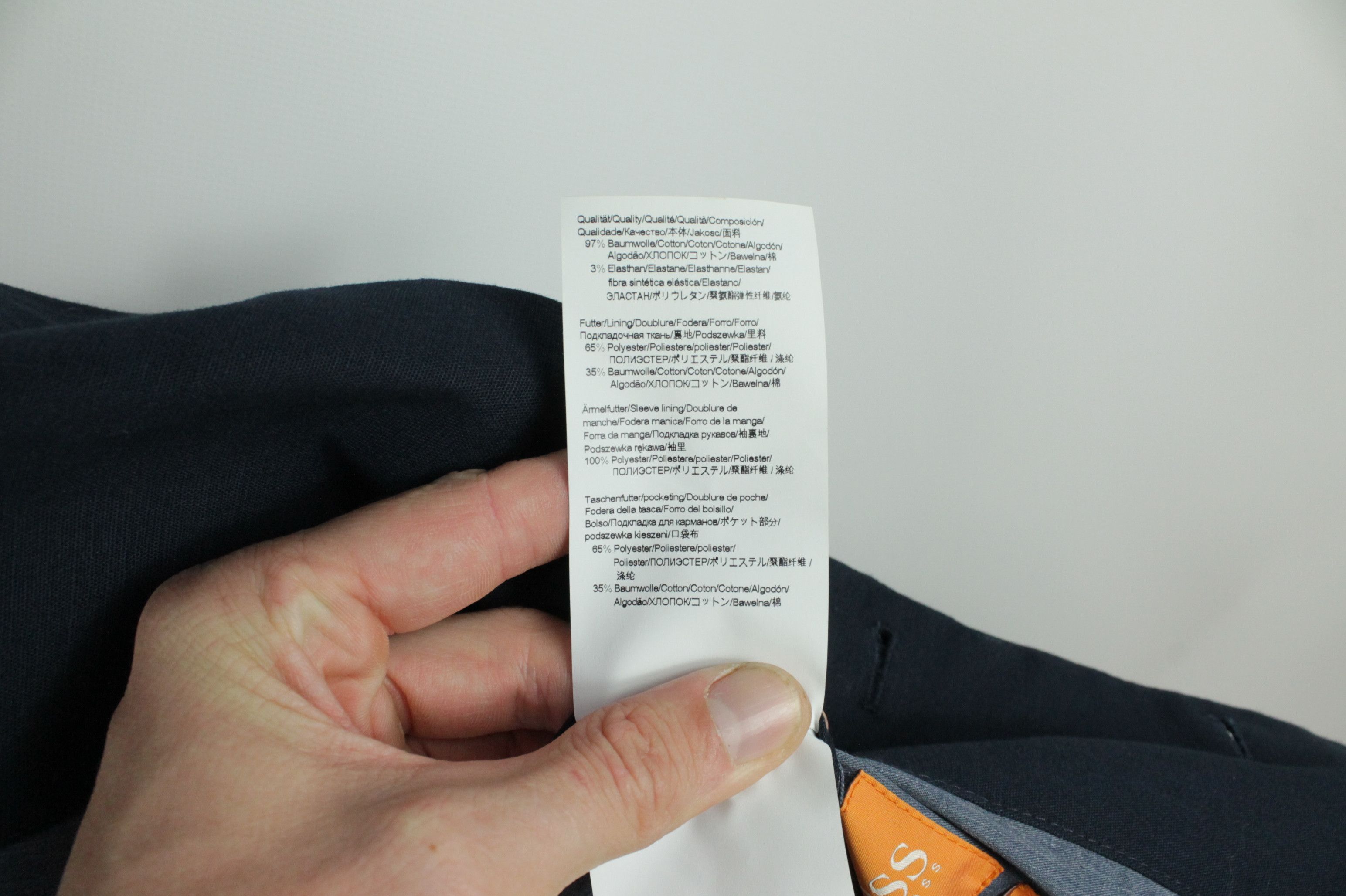 Designer × Hugo Boss Hugo Boss Orange Tailored Slim Fit Men's Blazer Jacket Size US S / EU 44-46 / 1 - 16 Thumbnail