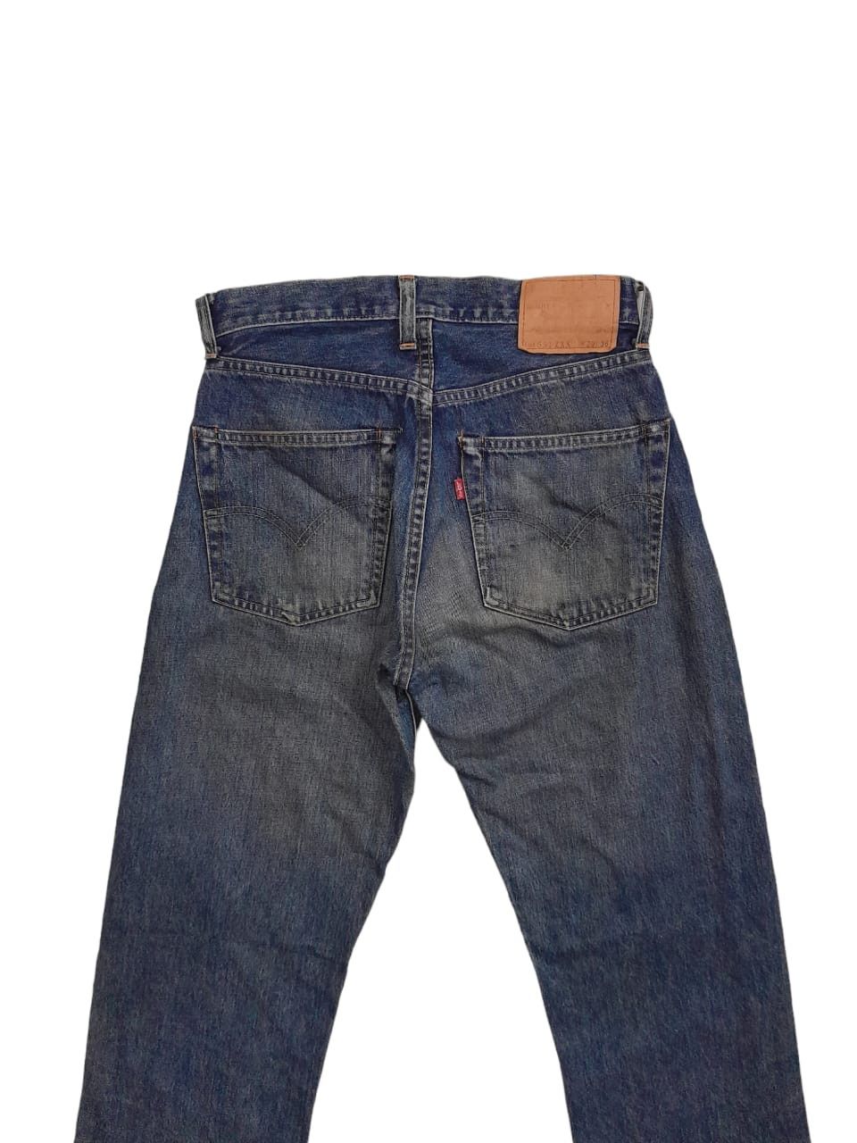 Levi's 90s Levis 551ZXX Hidden Rivets 555 Big E Selvedge (F133) Size US 28 / EU 44 - 2 Thumbnail