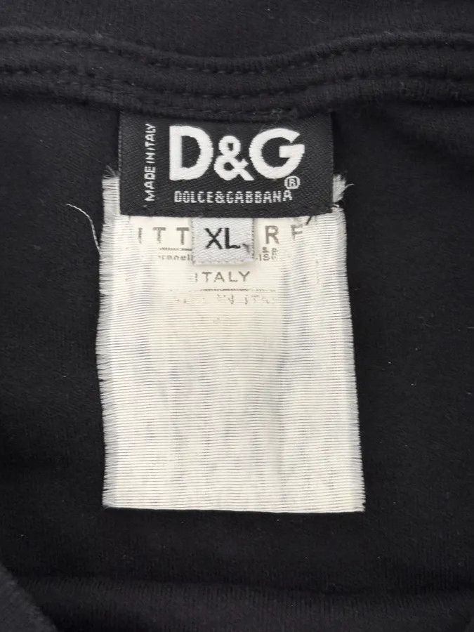 Dolce & Gabbana 2000s Dolce & Gabbana Poem Black Longsleeves Size US M / EU 48-50 / 2 - 8 Thumbnail