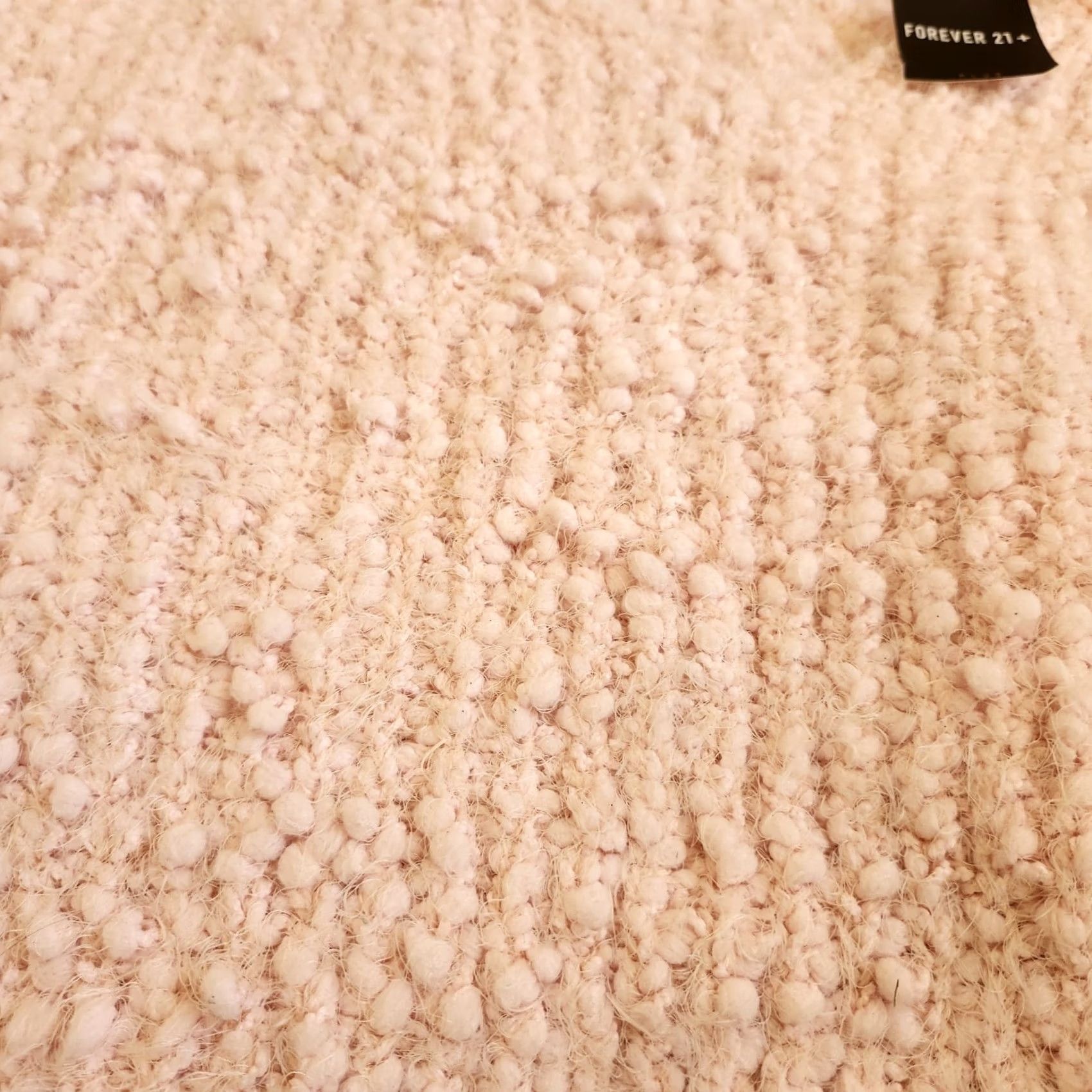 Forever 21 FOREVER 21 Pink V-Neck Keyhole Sweater 3X Plus Women Pullover Knit NWT Casual Long Sleeve Autumn Winter Sexy Womens Size XXL / US 16-18 / IT 52-54 - 7 Thumbnail
