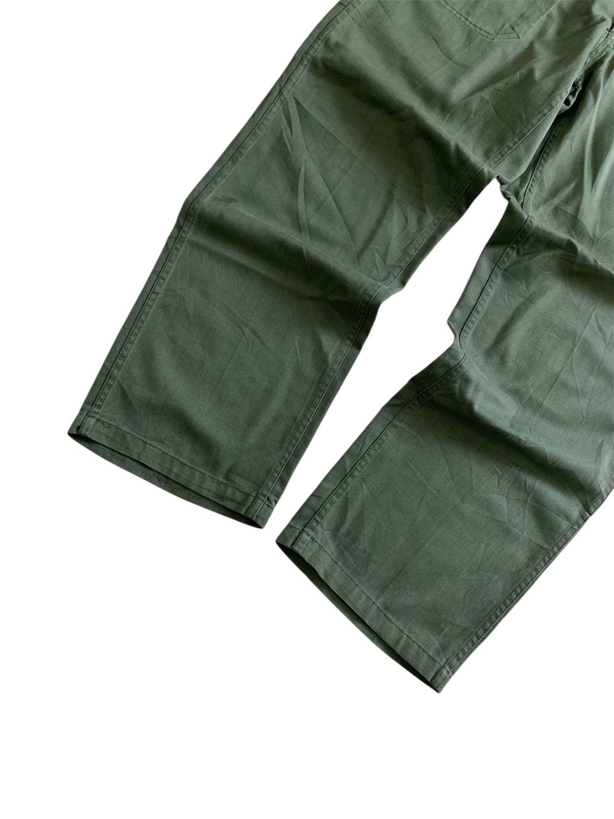 Japanese Brand Vintage 80s Korean Army HBT OG Trousers Size US 34 / EU 50 - 2 Thumbnail