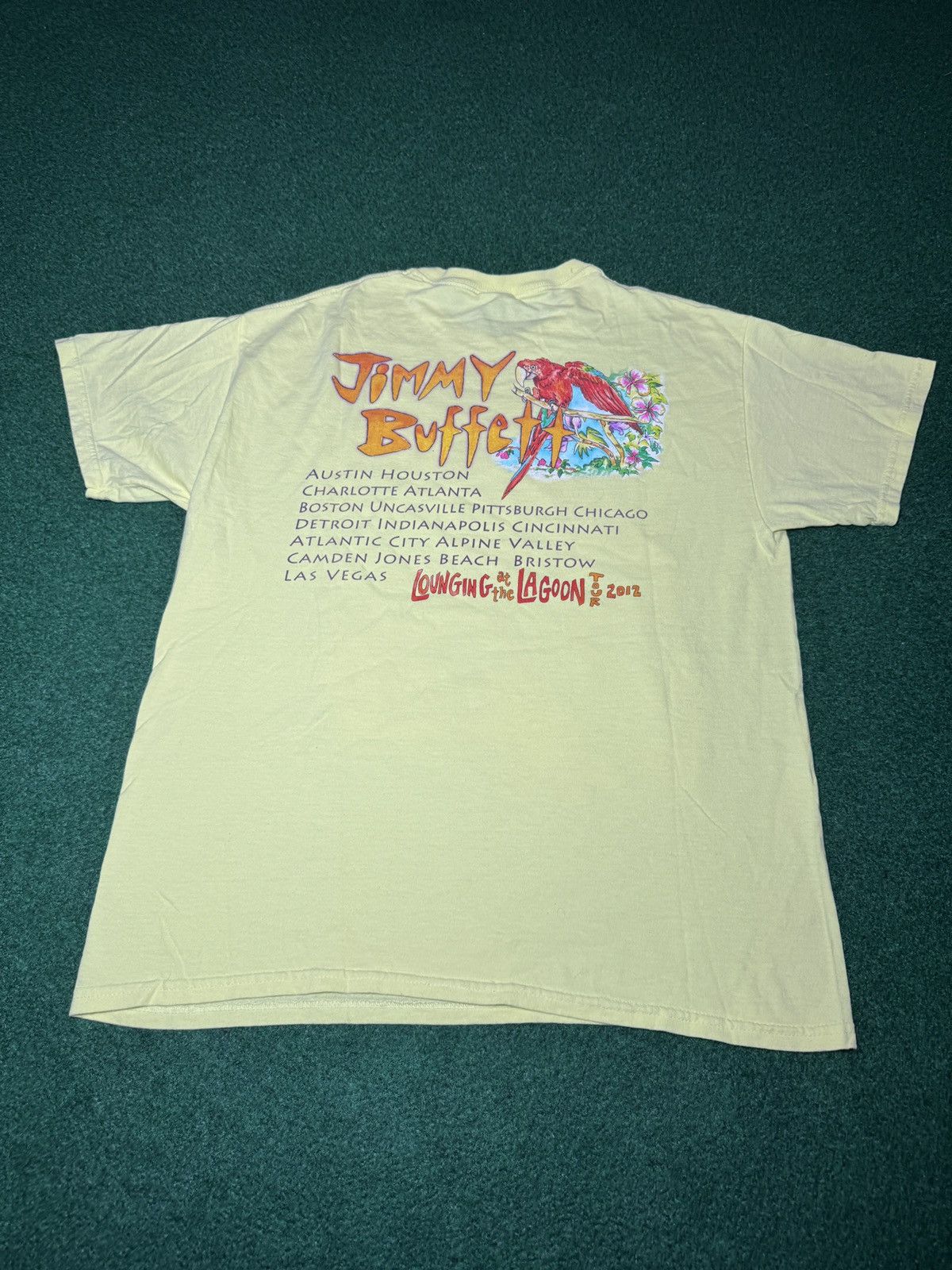 Band Tees Jimmy Buffet Lagoon Margaritaville XL Concert T Shirt Size US L / EU 52-54 / 3 - 3 Thumbnail