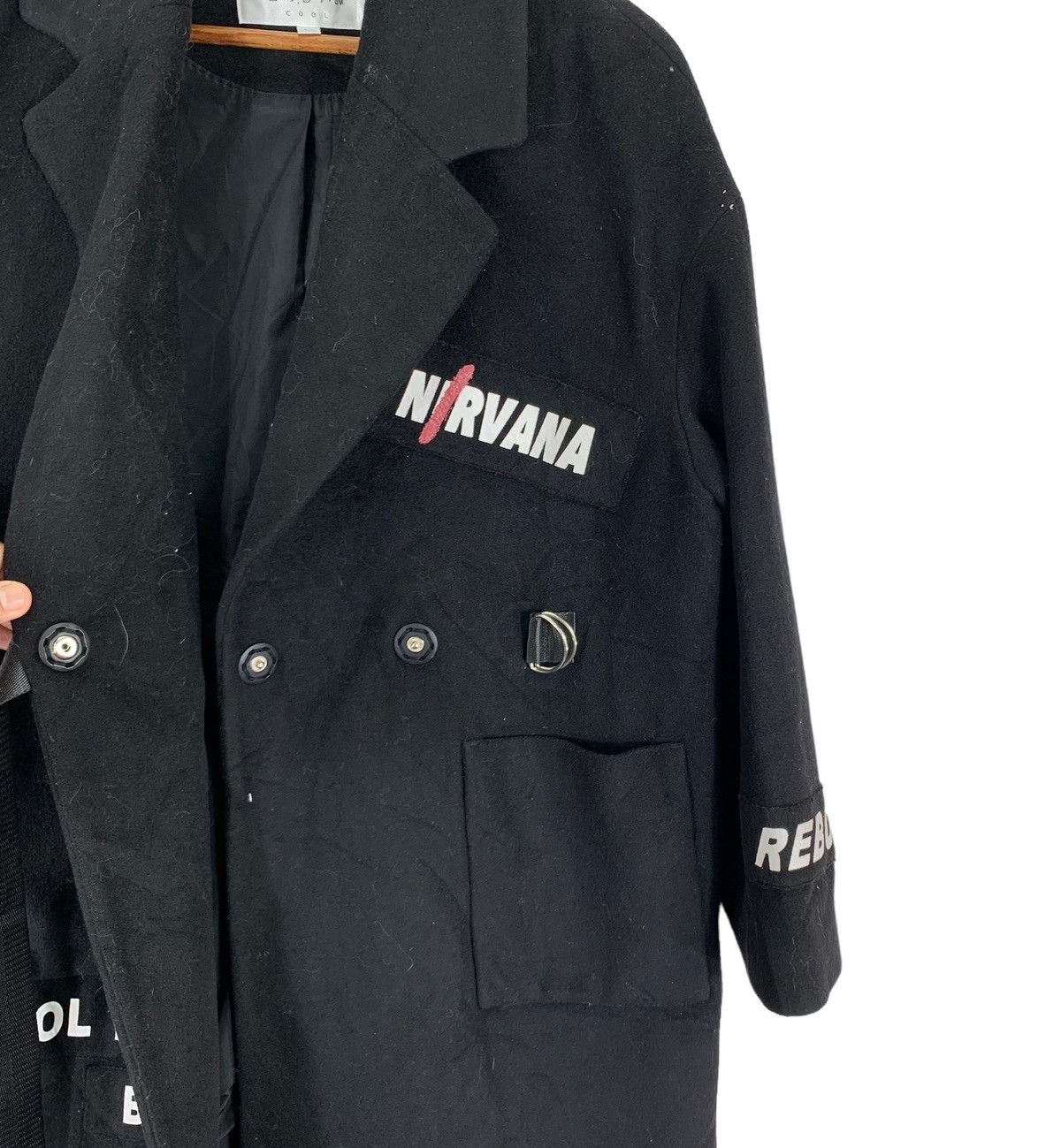 Designer VINTAGE NIRVANA COSTUME MADE GRUNCH COAT Size US M / EU 48-50 / 2 - 5 Thumbnail
