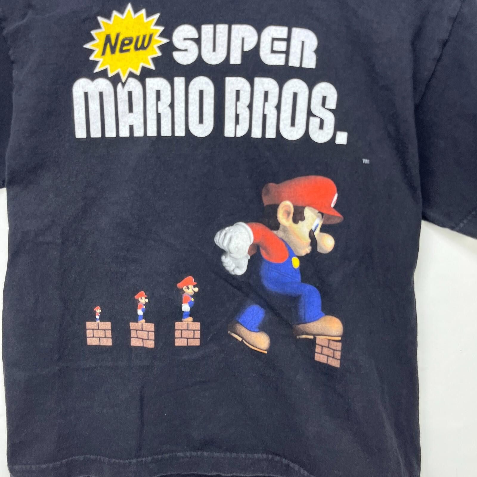 Nintendo Vintage Super Mario Bros Nintendo T-Shirt Youth Large Size US L / EU 52-54 / 3 - 2 Thumbnail