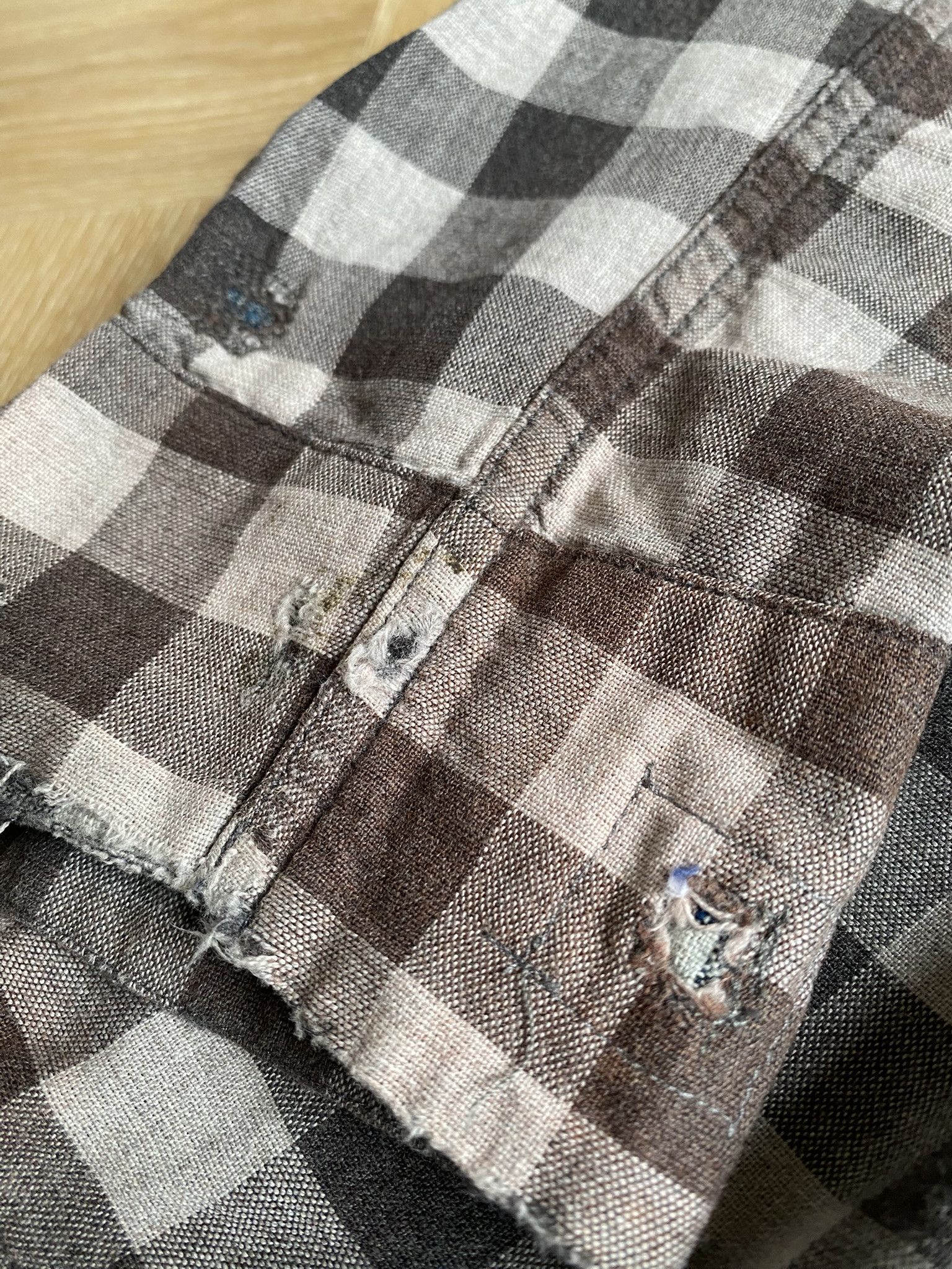 Our Legacy Sunfade Check Shirt Size US M / EU 48-50 / 2 - 21 Thumbnail