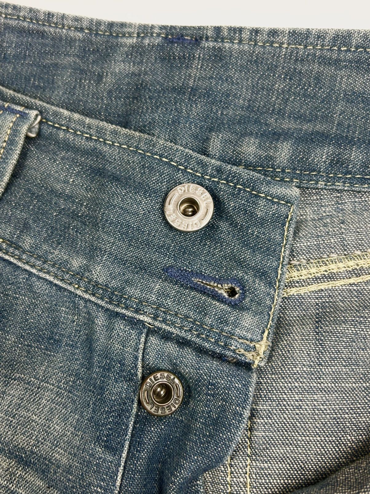 Diesel × Vintage Vintage Diesel Cargo Jeans Blue Denim Pants Y2k rare Size 30" / US 8 / IT 44 - 11 Thumbnail