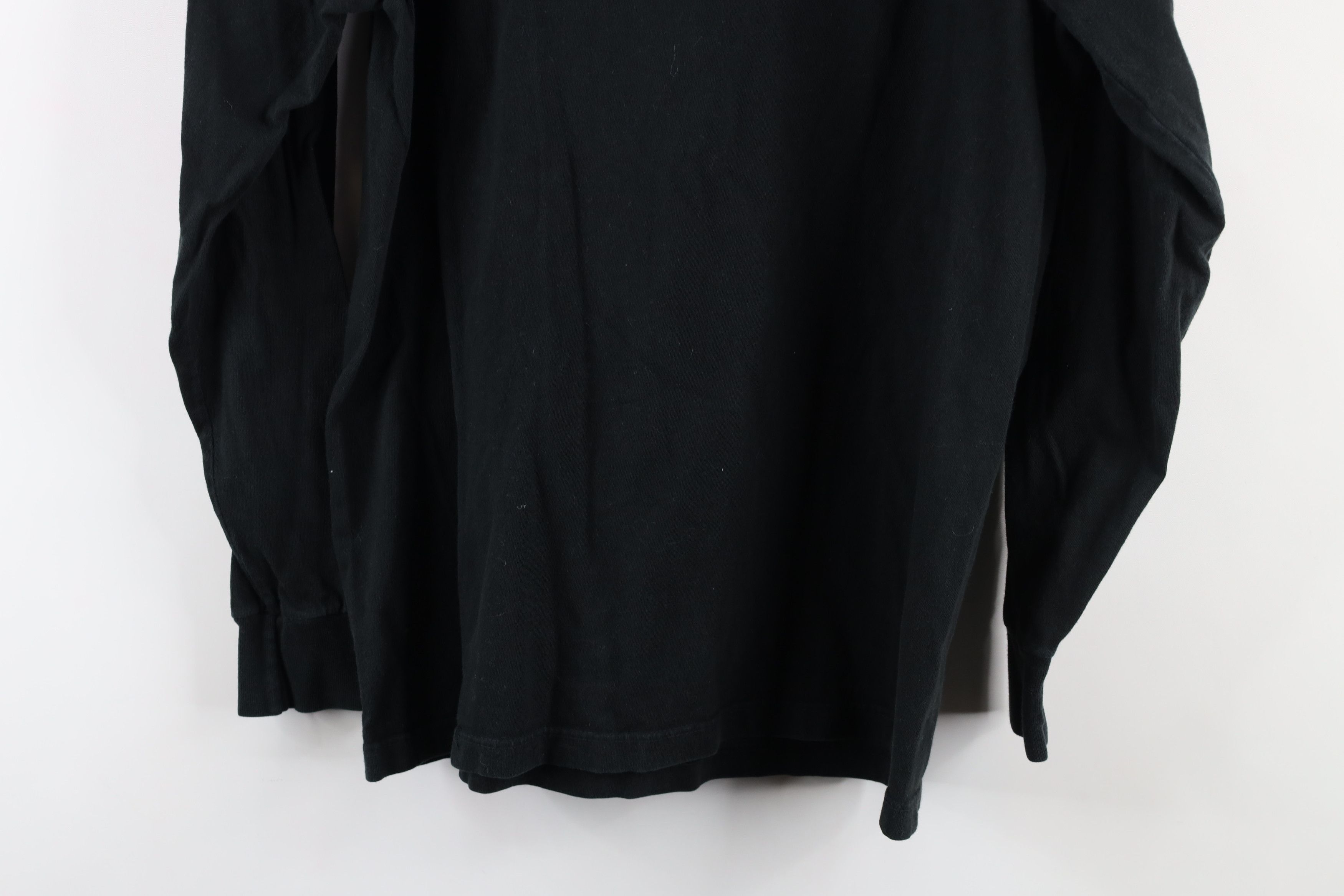 Ralph Lauren × Vintage Vintage Ralph Lauren Long Sleeve T-Shirt Black Cotton Size US S / EU 44-46 / 1 - 11 Thumbnail