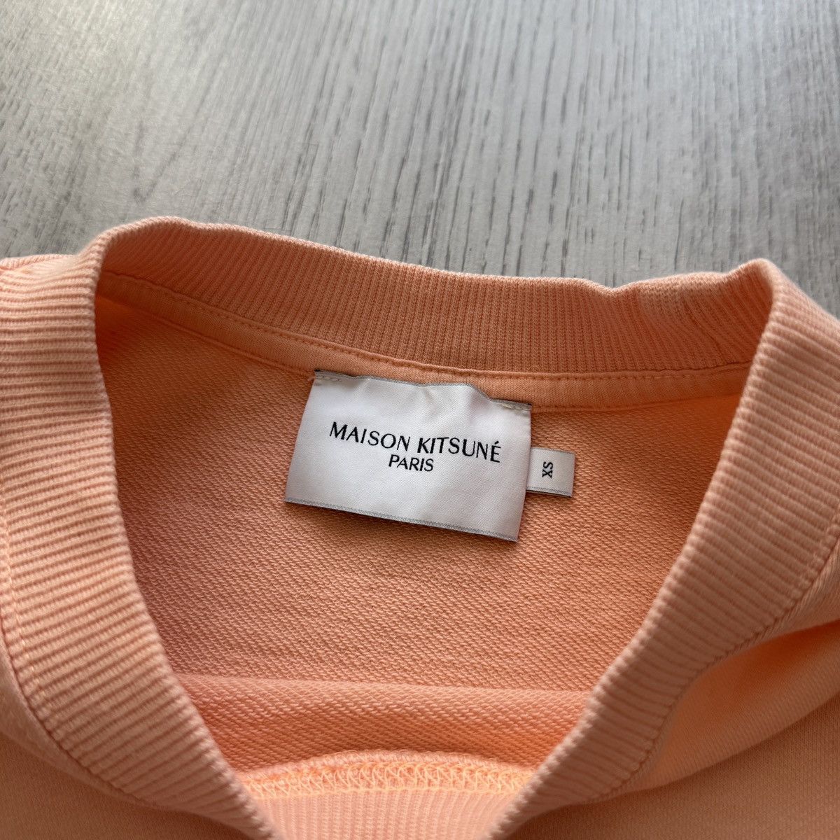 Maison Kitsune Maison Kitsuné Orange Gradient Fox Head Sweatshirt Size XS / US 0-2 / IT 36-38 - 4 Thumbnail