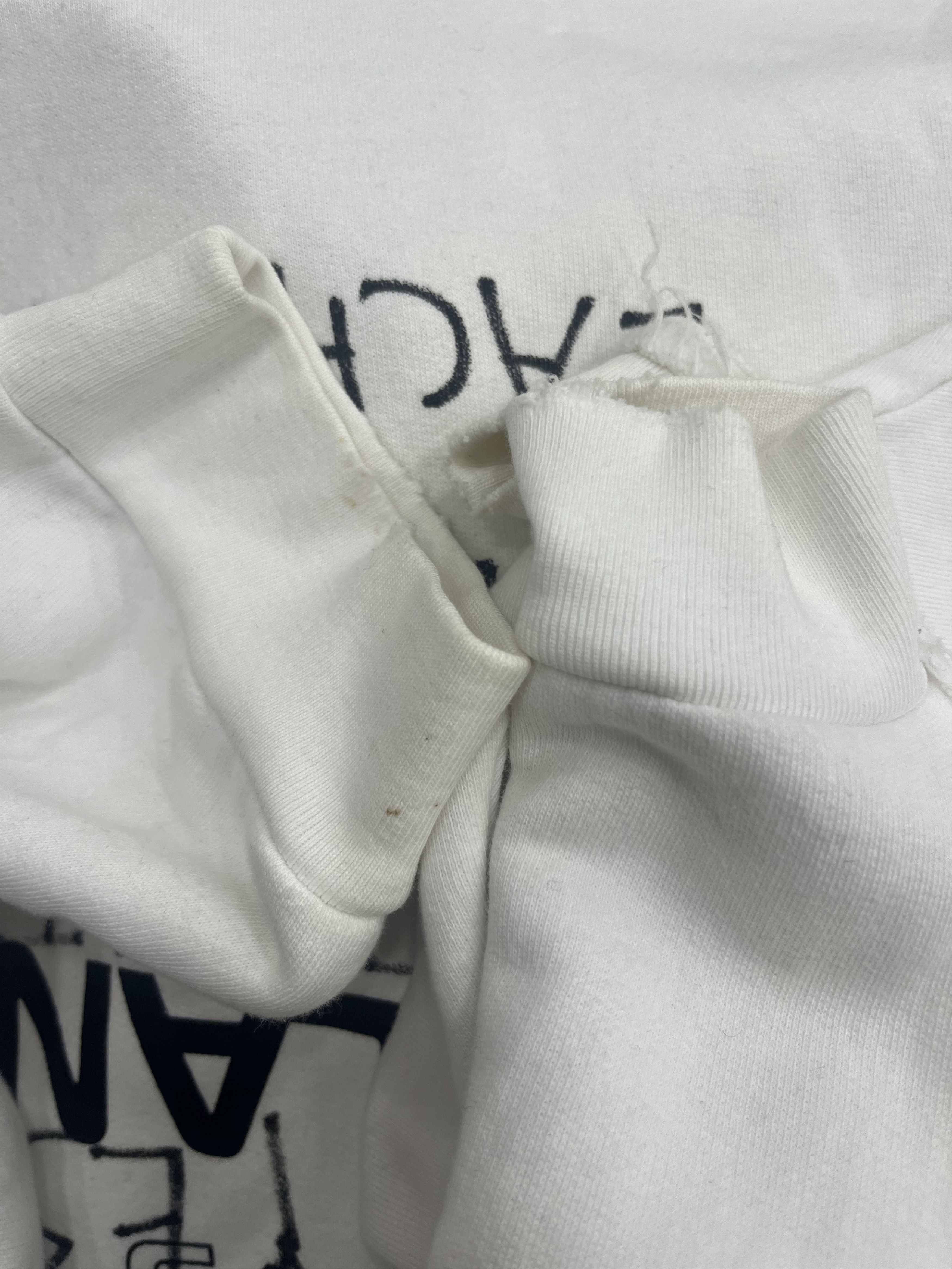 Raf Simons Raf Simons “Life On Mars” Distressed Zip Hoodie – Rare Piece Size US S / EU 44-46 / 1 - 10 Thumbnail