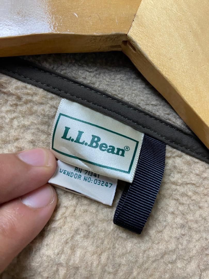 L.L. Bean Vintage L.L Bean Sherpa Fleece Zip Up Jacket (190) Size US L / EU 52-54 / 3 - 3 Thumbnail