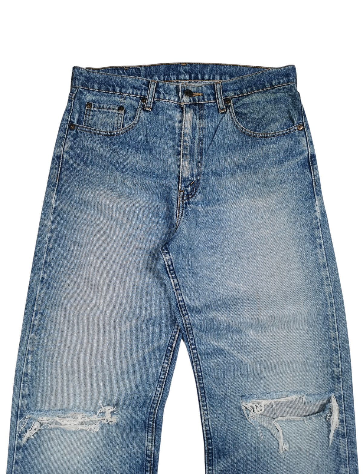 Levi's Vintage Levis 512-0217 Distressed Denim Jeans Size US 33 - 6 Thumbnail