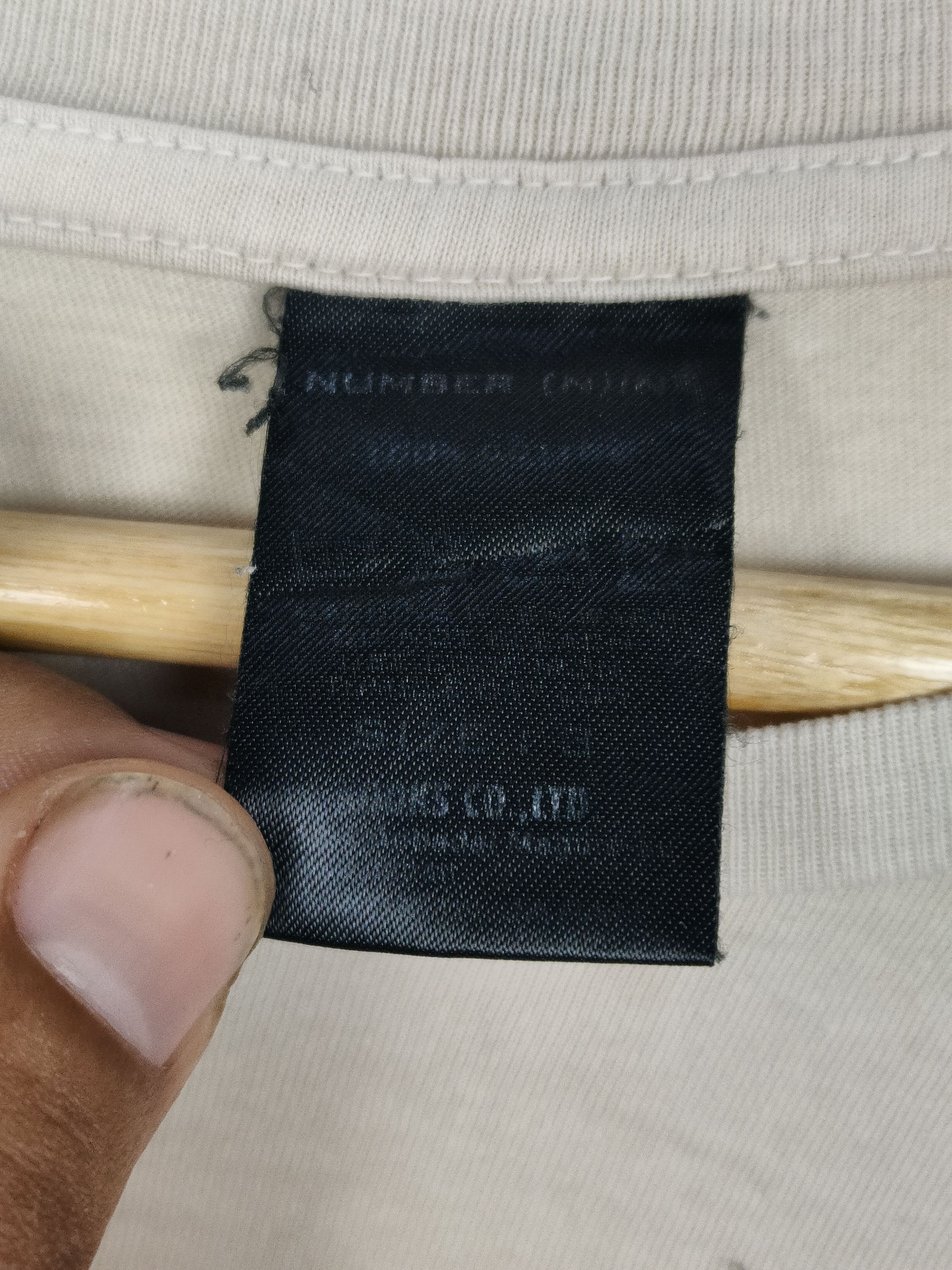 Designer × Number (N)ine Number Nine Spellout Shirt Size US M / EU 48-50 / 2 - 3 Thumbnail