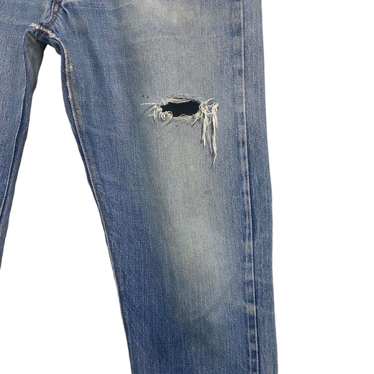 Levi's Vintage 70s Levis 501 Redline Jeans Button 6 Distressed Size US 32 / EU 48 - 8 Thumbnail