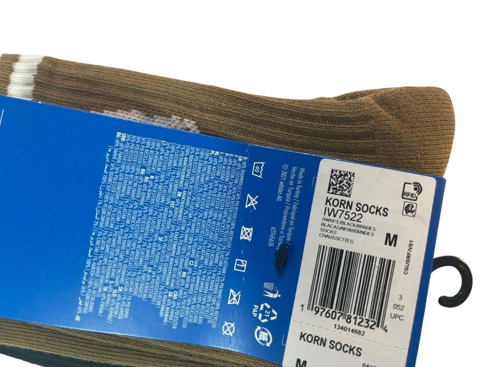 Adidas Adidas x Korn Socks Limited Edition 3 Pack Medium (6.5-8) Size ONE SIZE - 3 Thumbnail