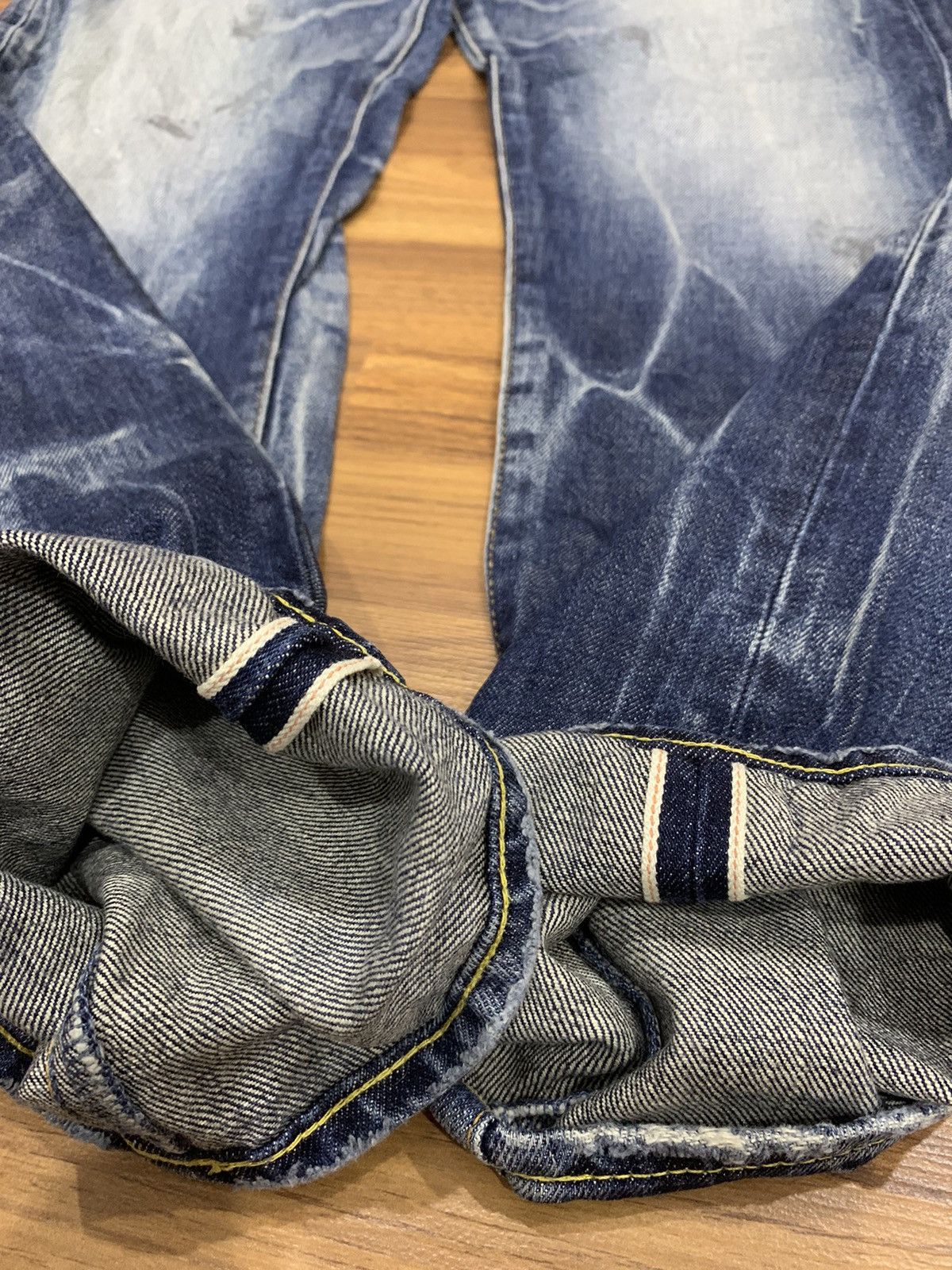 Fragment Design VINTAGE VANQUISH X FRAGMENT DESIGN JEANS Size US 34 / EU 50 - 3 Thumbnail