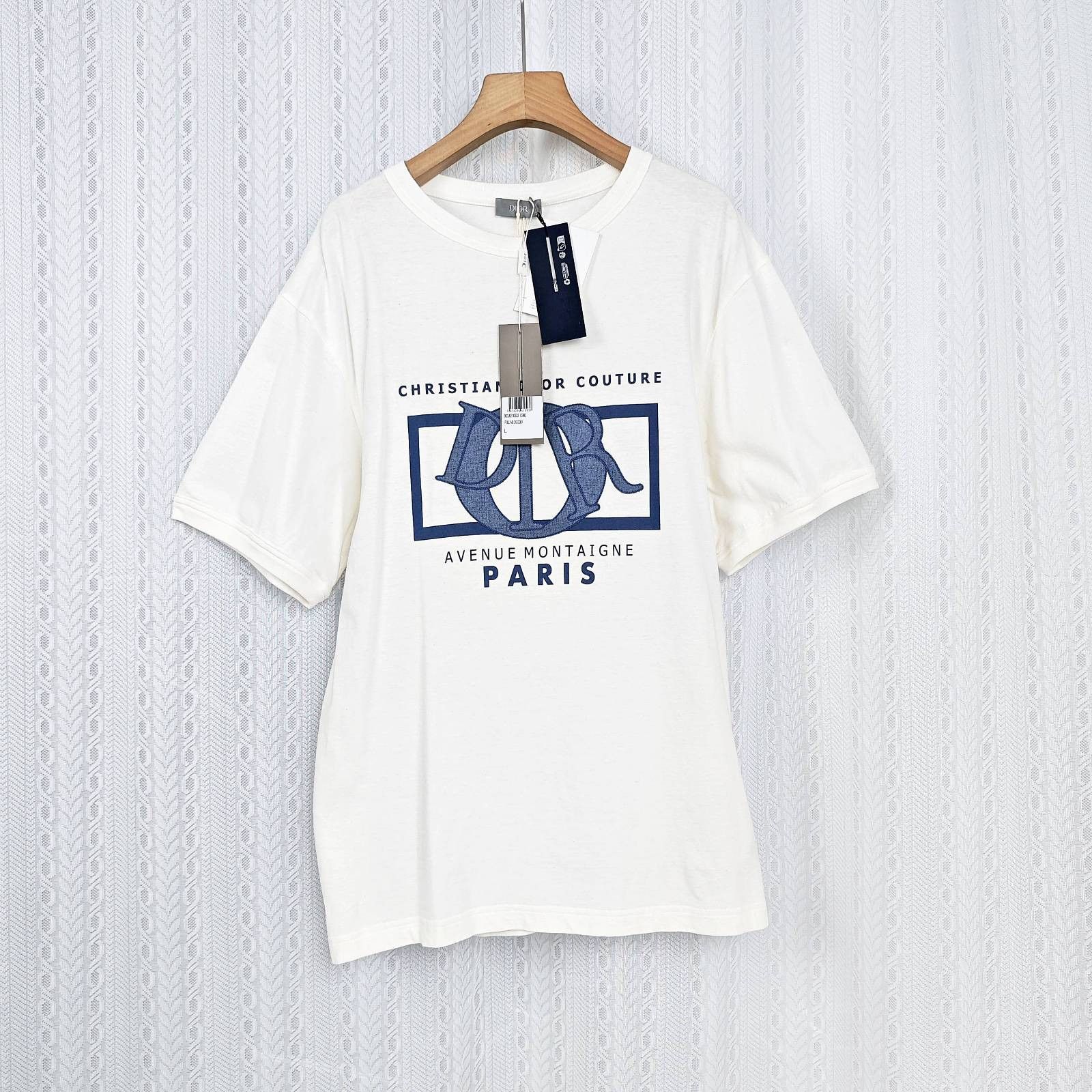Dior Dior Logo Graphic T-Shirt Size L Size US L / EU 52-54 / 3 - 1 Thumbnail