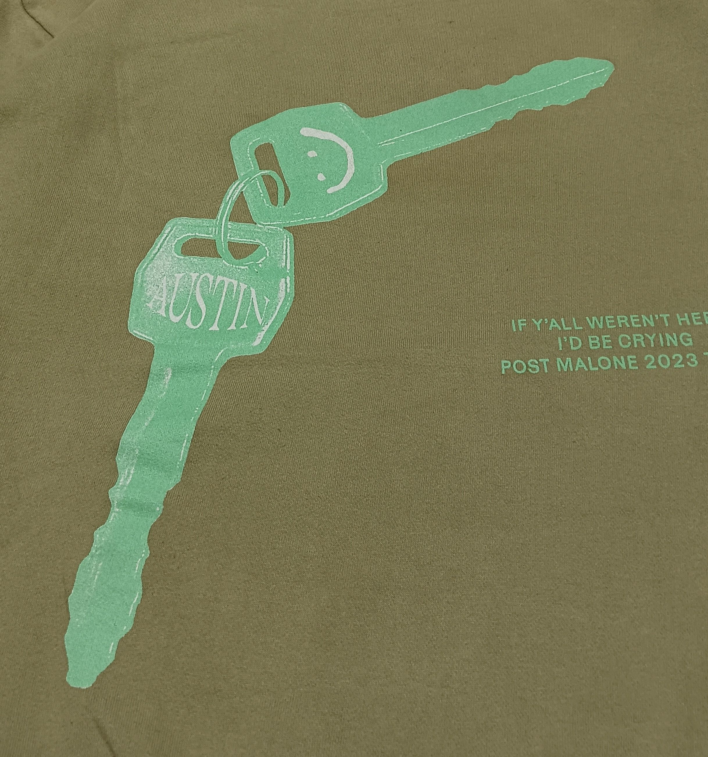 Rap Tees Post Malone Austin Tour Sweatshirt Size US L / EU 52-54 / 3 - 4 Thumbnail