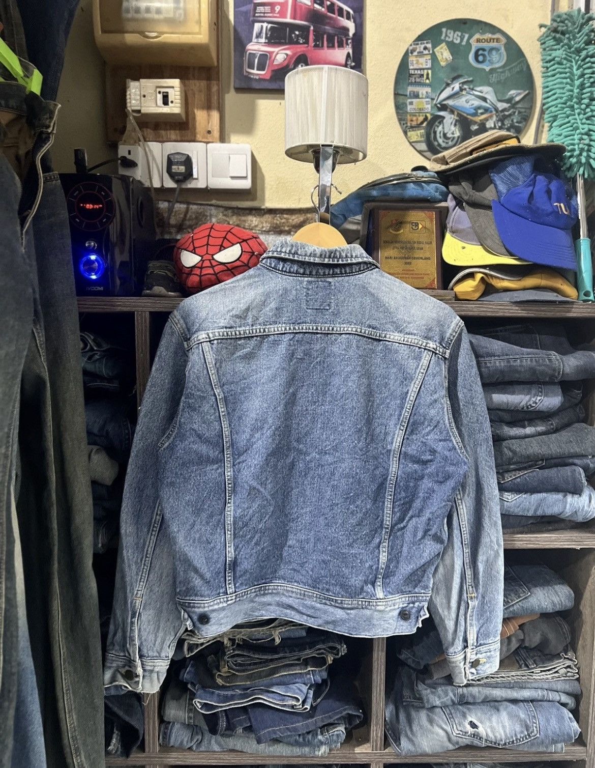Lee 🔥Vintage Lee Riders x Edwin Denim Trucker Size US S / EU 44-46 / 1 - 3 Thumbnail