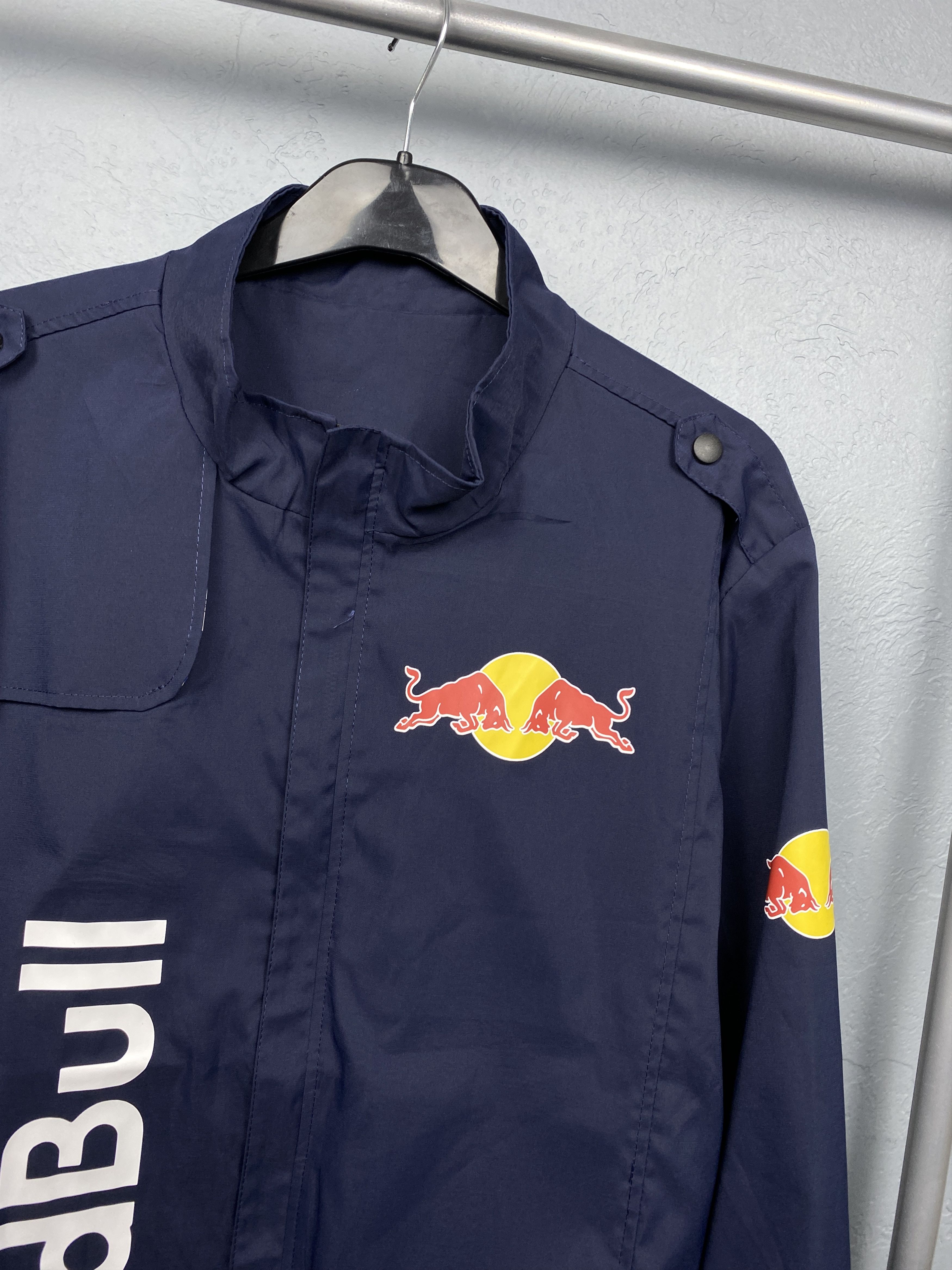 Red Bull Red Bull Mens Nylon Windbreaker Jacket Size US XL / EU 56 / 4 - 2 Thumbnail