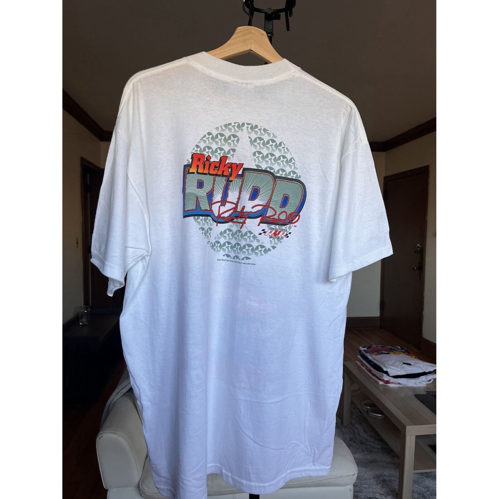 NASCAR VINTAGE NASCAR RACING RICKY RUDD FORD TAURUS GRAPHIC T SHIRT Size US L / EU 52-54 / 3 - 4 Thumbnail