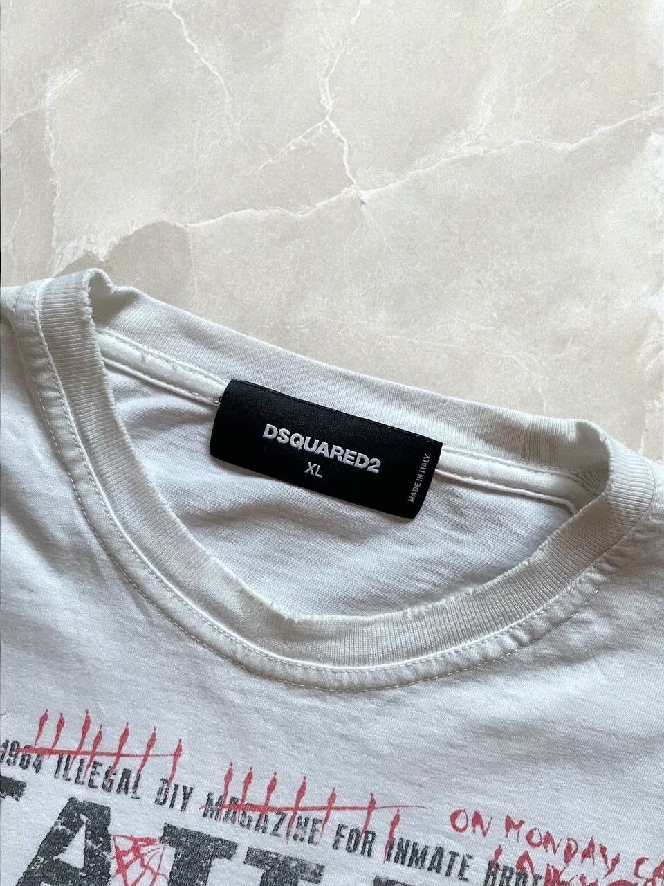 Dsquared2 × Vintage RARE DSQUARED Dean & Dan ROBBERY t shirt y2k vintage tee Size US M / EU 48-50 / 2 - 3 Thumbnail