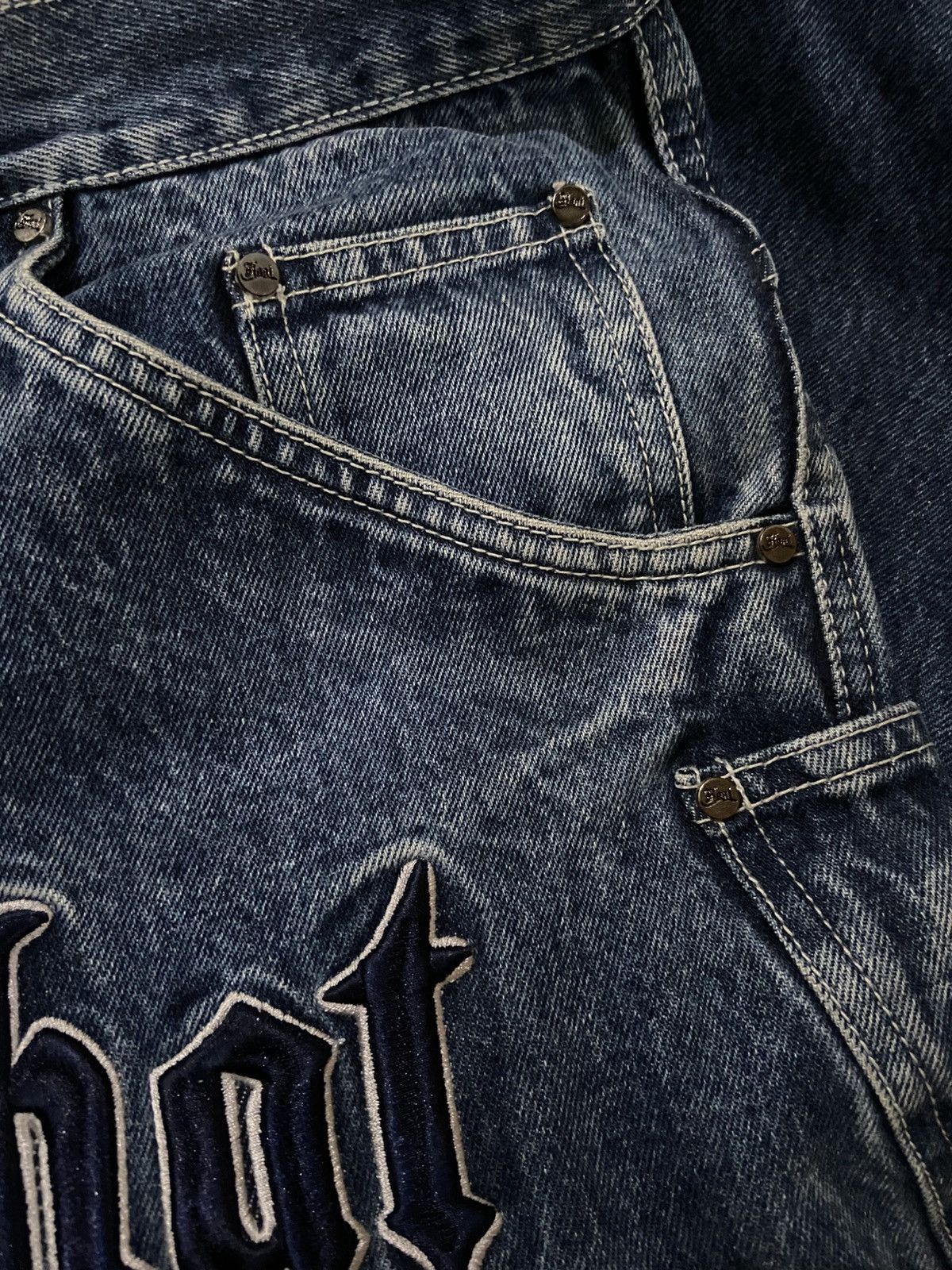 Karl Kani × Vintage Karl Kani Jeans / Denim Size US 37 - 4 Thumbnail